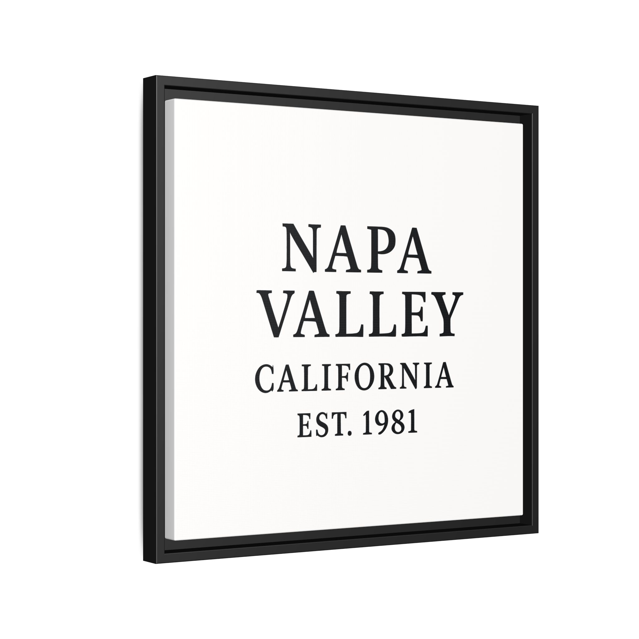 Napa Valley California Wine Region Typography Canvas Print for Kitchen, Bar, or Tasting Room Wall Decor - Image 86