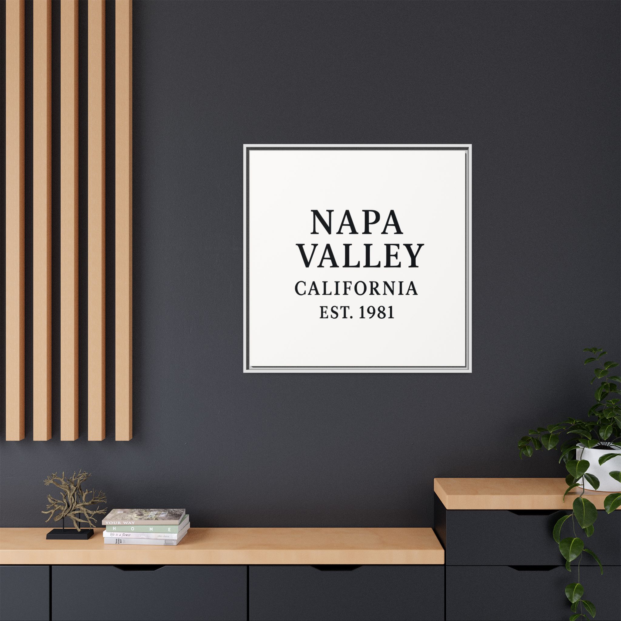 Napa Valley California Wine Region Typography Canvas Print for Kitchen, Bar, or Tasting Room Wall Decor - Image 36