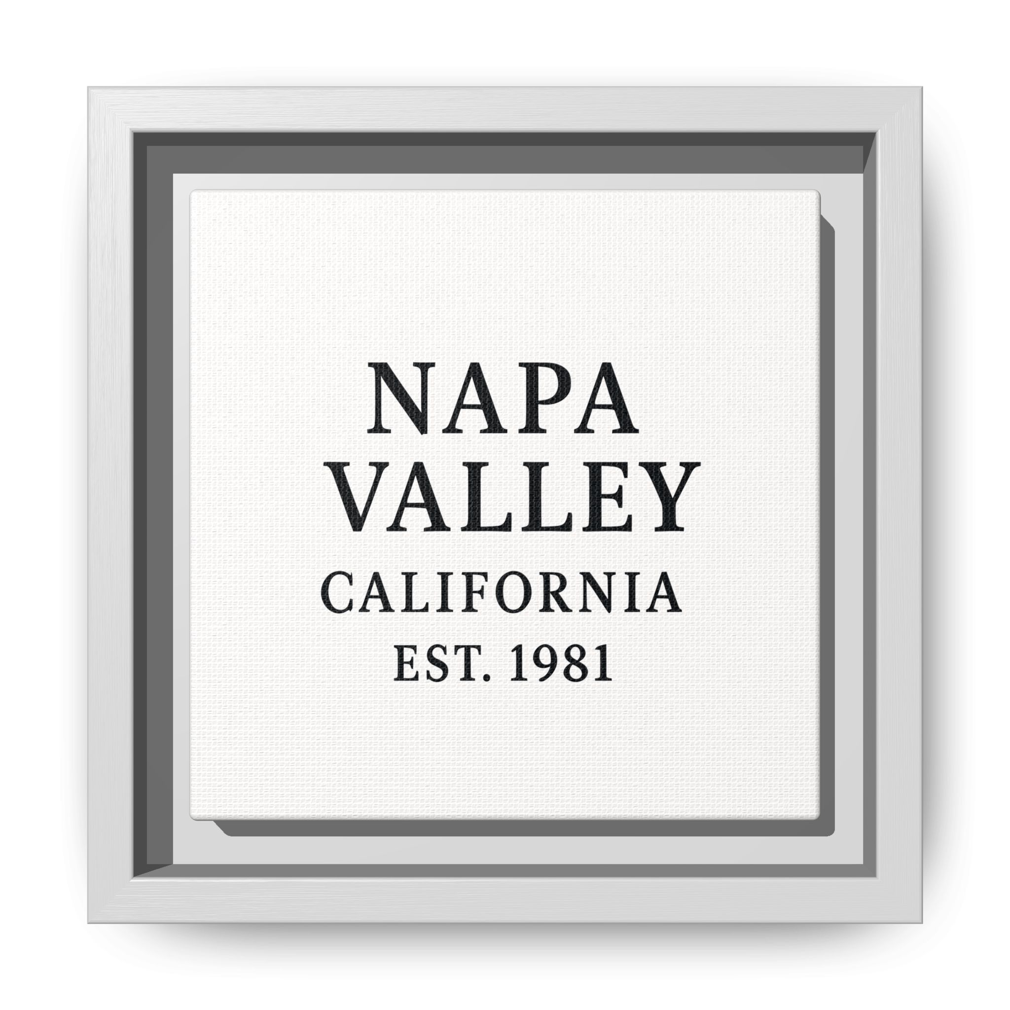 Napa Valley California Wine Region Typography Canvas Print for Kitchen, Bar, or Tasting Room Wall Decor - Image 45