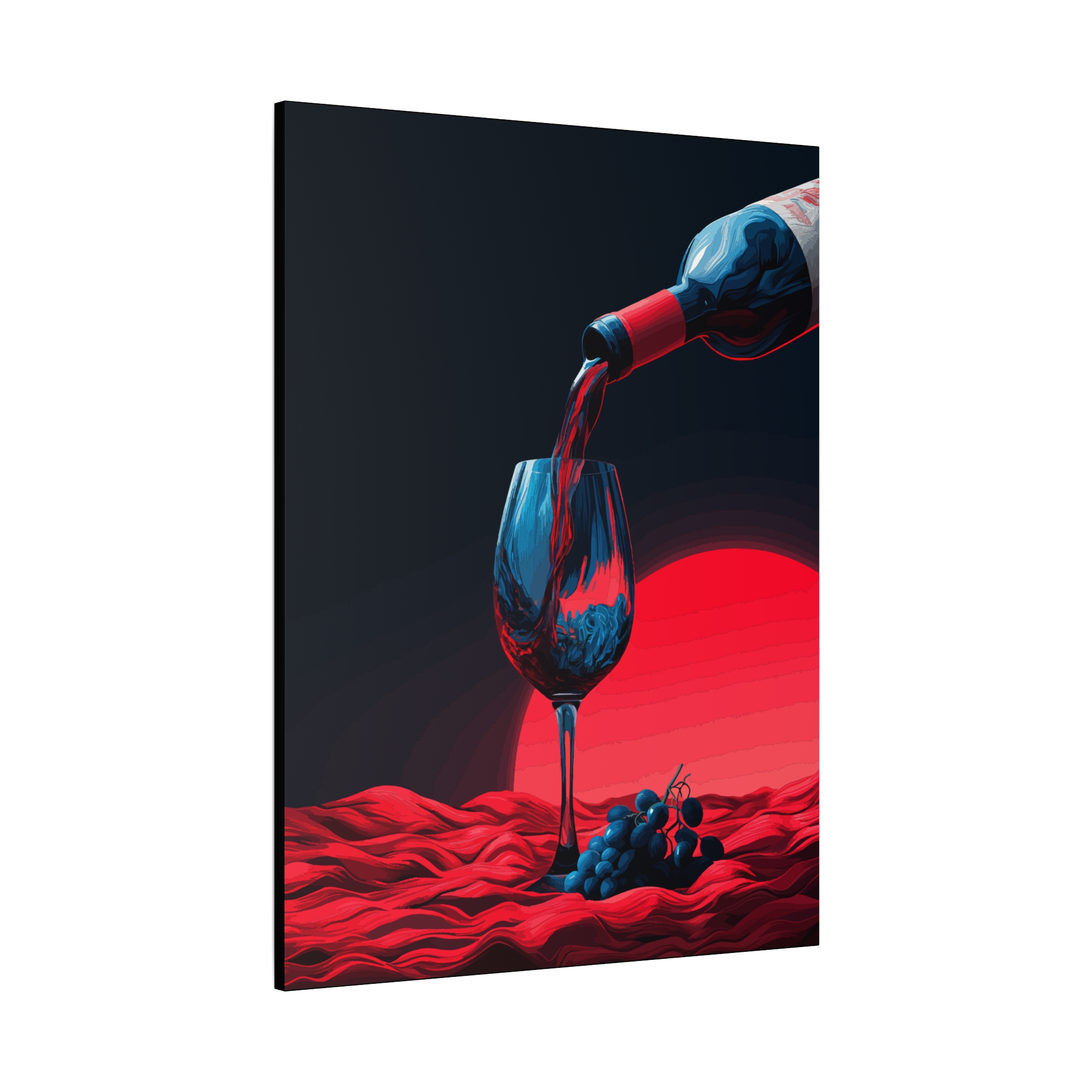 Wine-Themed Stretched Canvas Wall Art - Perfect for Wine Lovers & Home Decor - Image 10