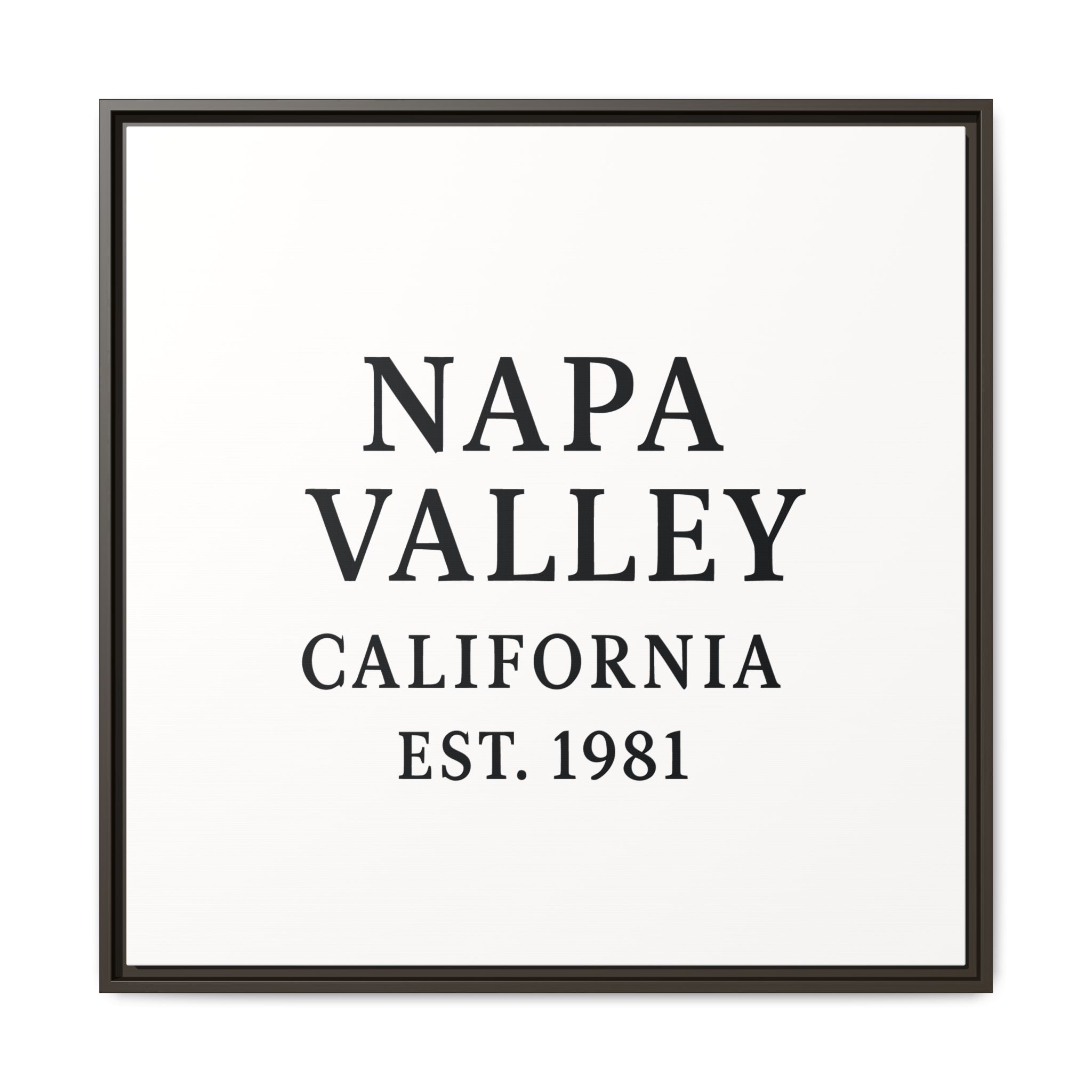 Napa Valley California Wine Region Typography Canvas Print for Kitchen, Bar, or Tasting Room Wall Decor - Image 101