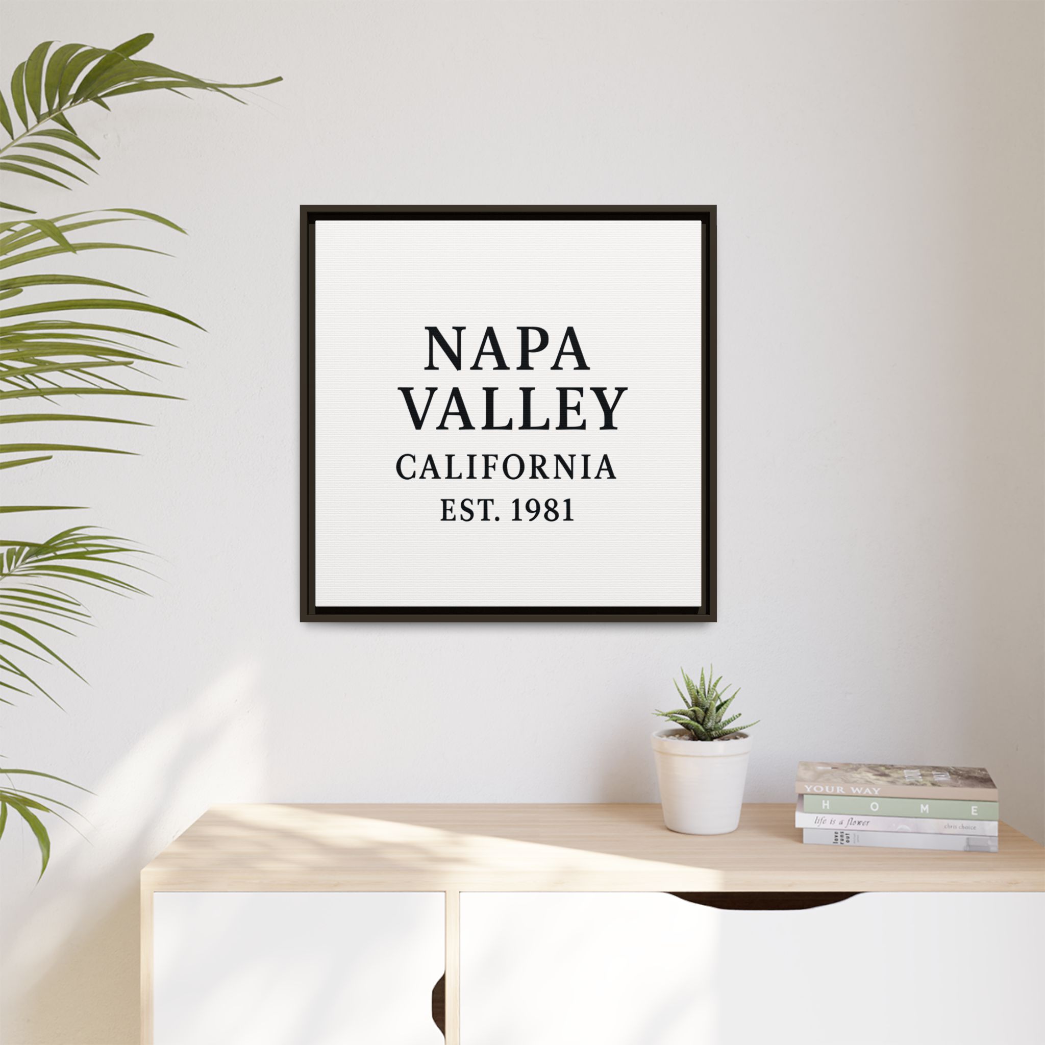 Napa Valley California Wine Region Typography Canvas Print for Kitchen, Bar, or Tasting Room Wall Decor - Image 23