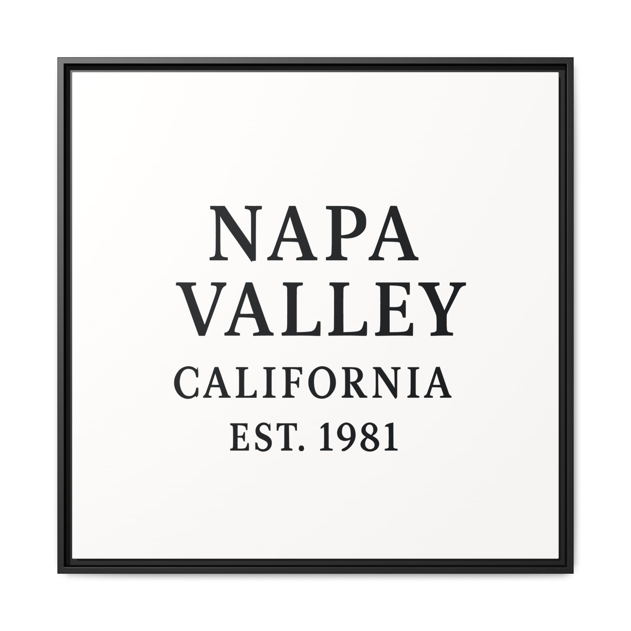 Napa Valley California Wine Region Typography Canvas Print for Kitchen, Bar, or Tasting Room Wall Decor - Image 9