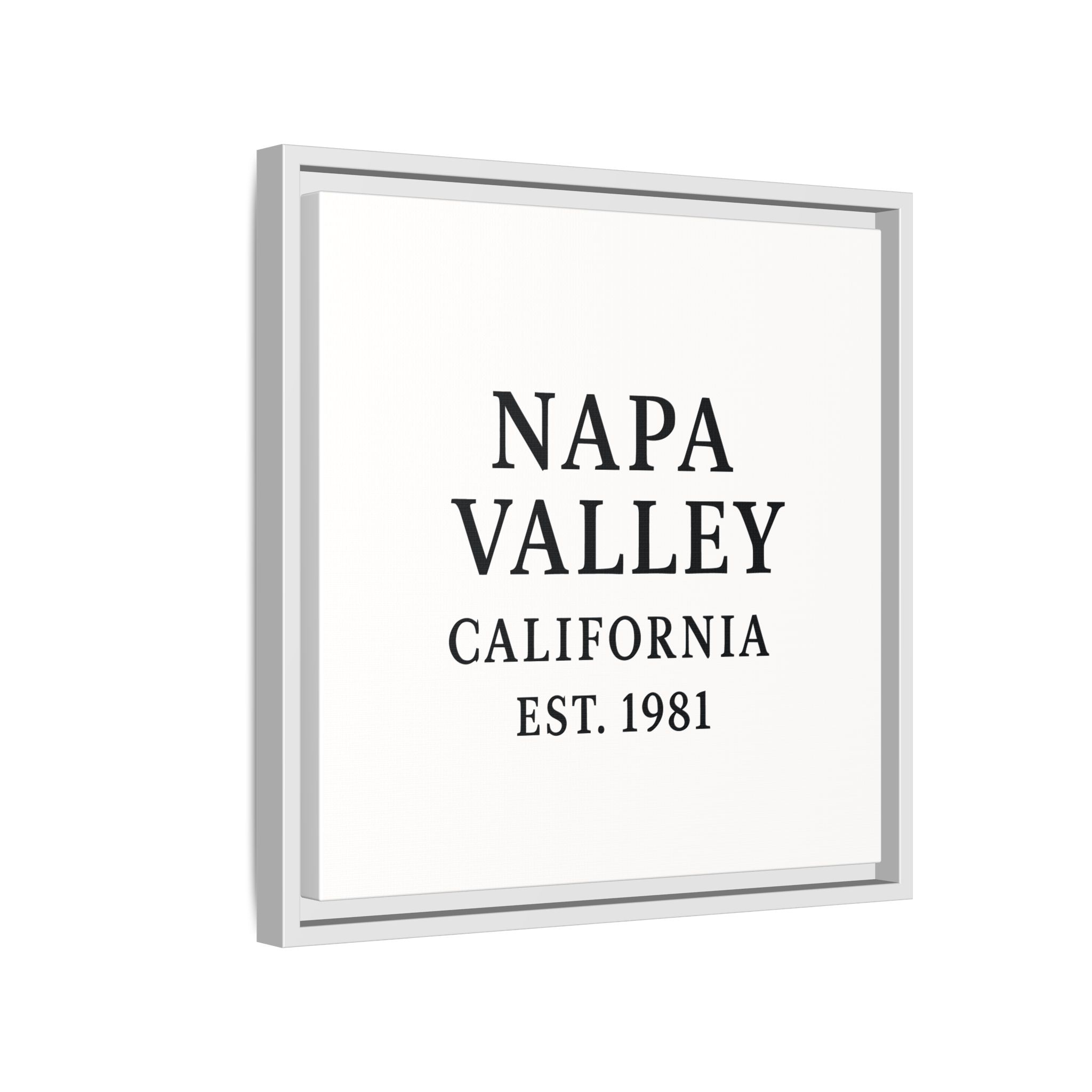 Napa Valley California Wine Region Typography Canvas Print for Kitchen, Bar, or Tasting Room Wall Decor - Image 82