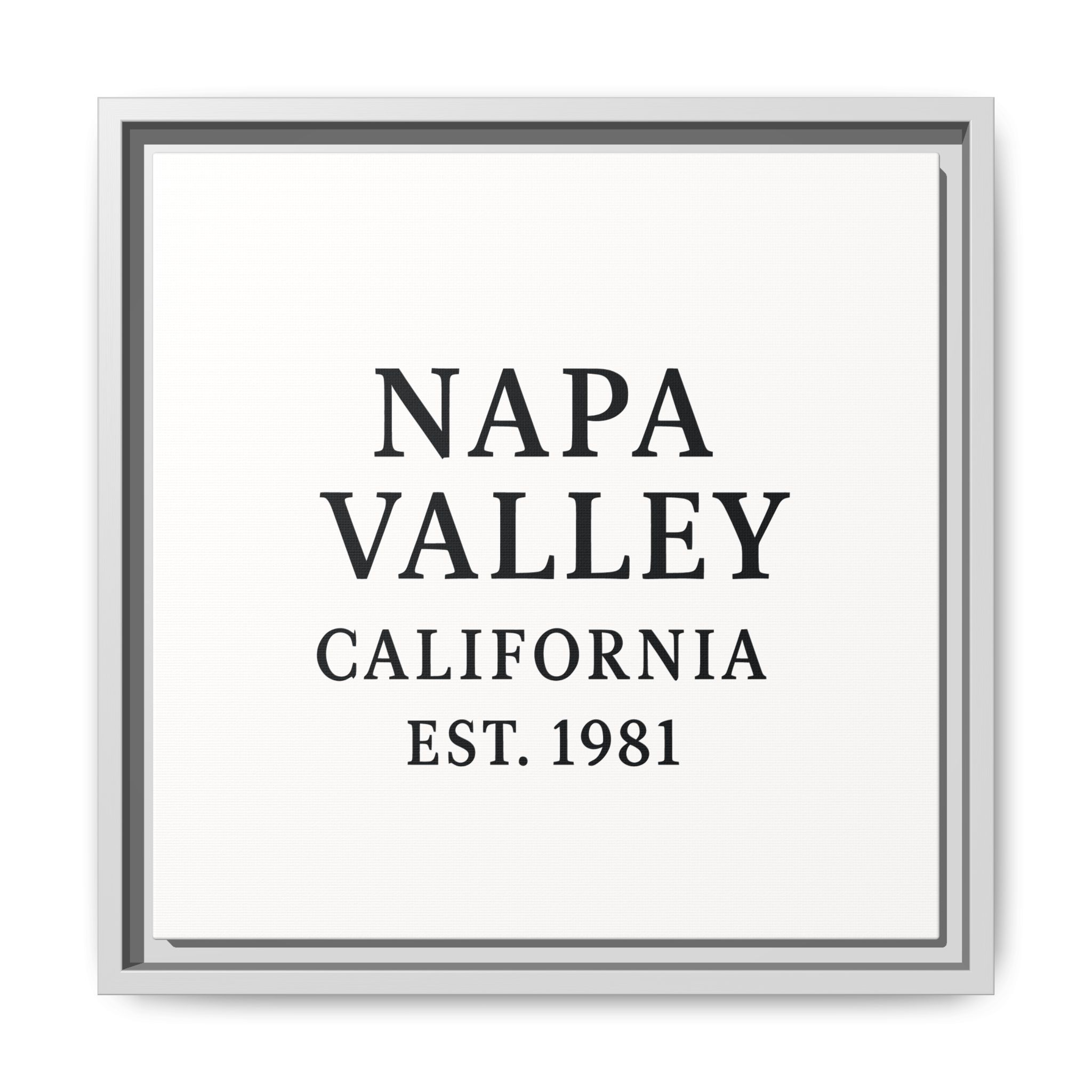 Napa Valley California Wine Region Typography Canvas Print for Kitchen, Bar, or Tasting Room Wall Decor - Image 17