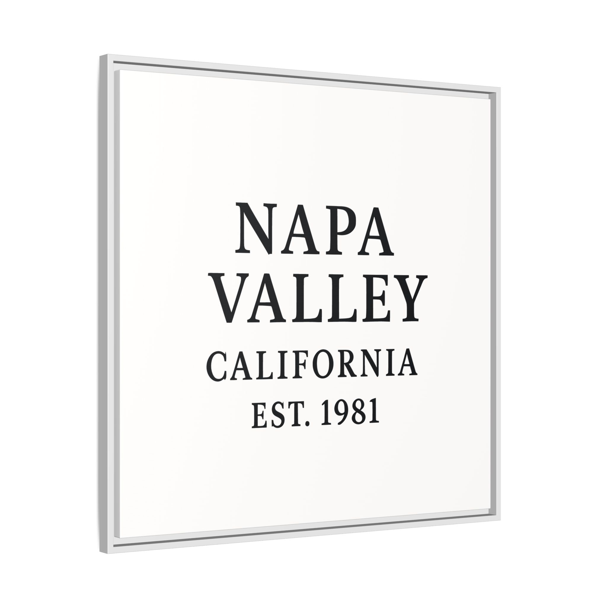 Napa Valley California Wine Region Typography Canvas Print for Kitchen, Bar, or Tasting Room Wall Decor - Image 34