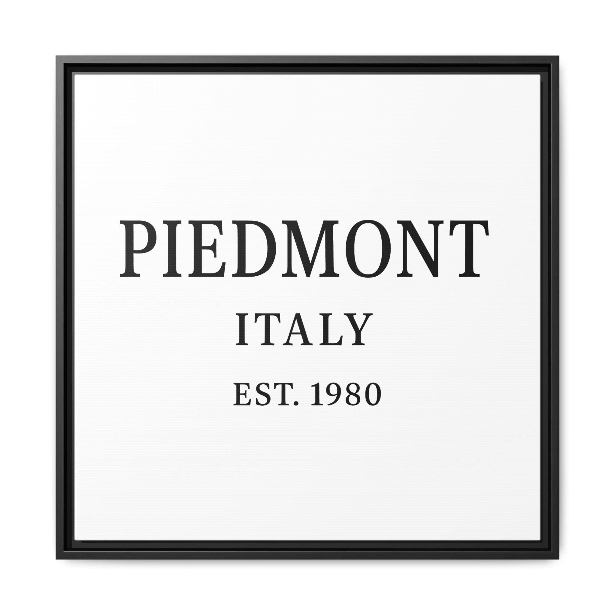 Piedmont Italy Wine Region Typography Print - Image 5