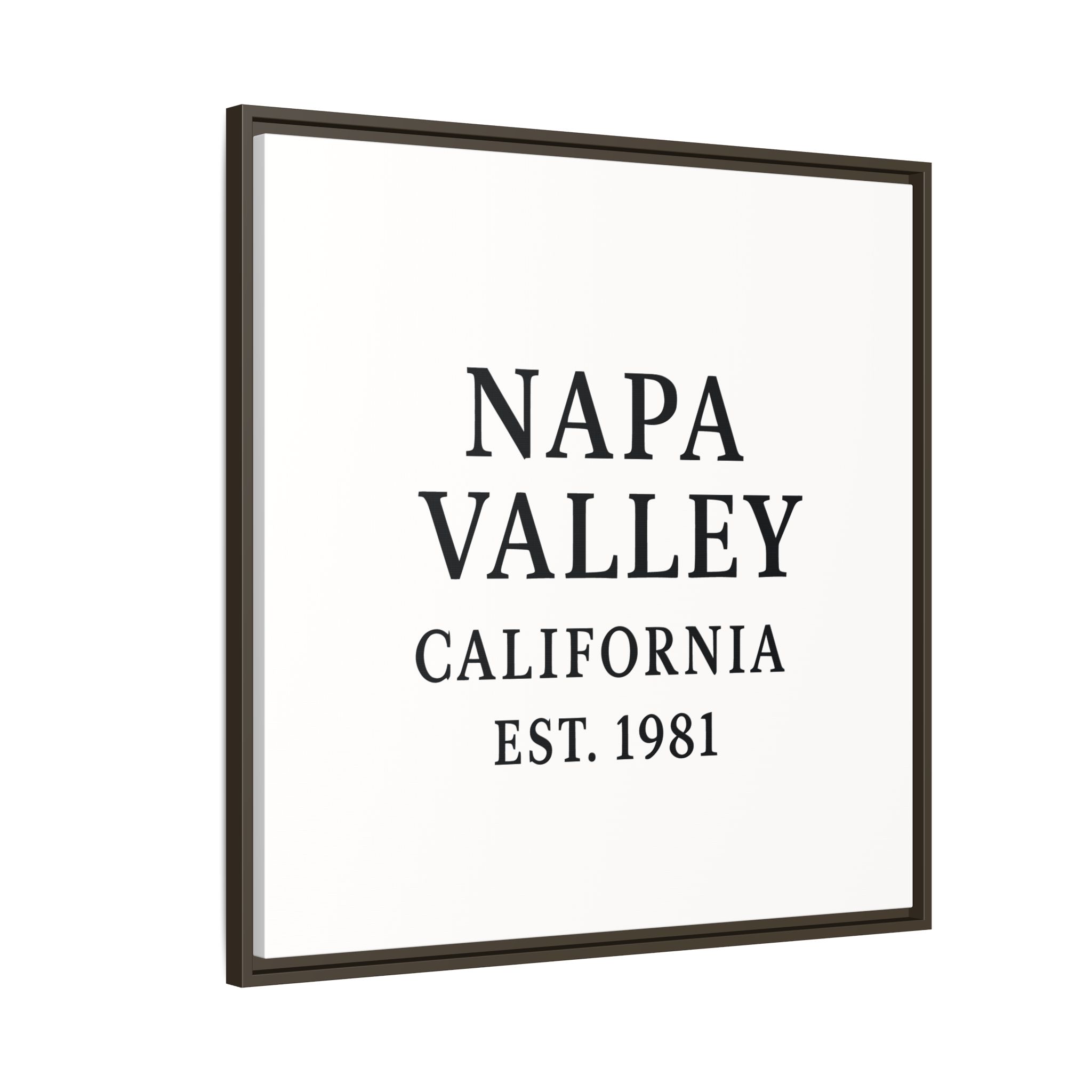 Napa Valley California Wine Region Typography Canvas Print for Kitchen, Bar, or Tasting Room Wall Decor - Image 102