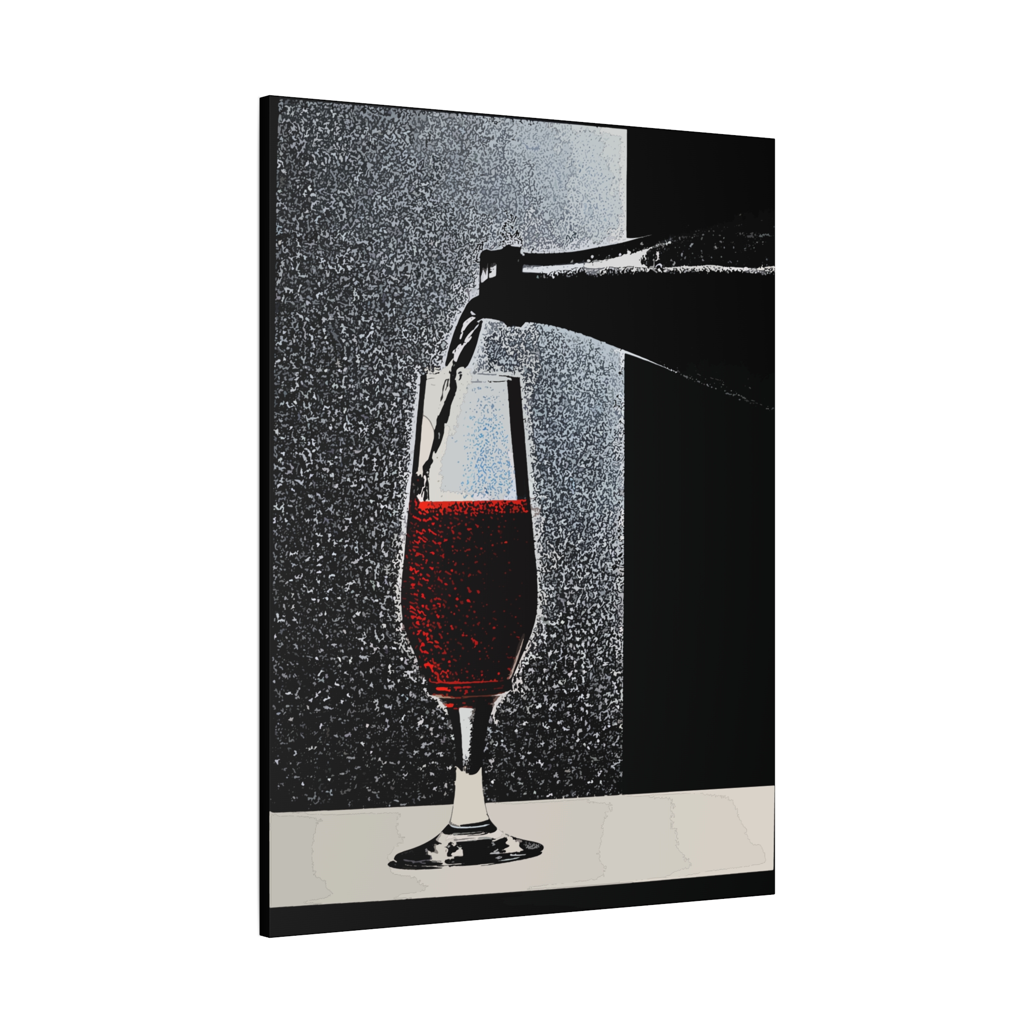 Vintage Champagne Art Print - Matte Canvas Wall Decor - Image 10