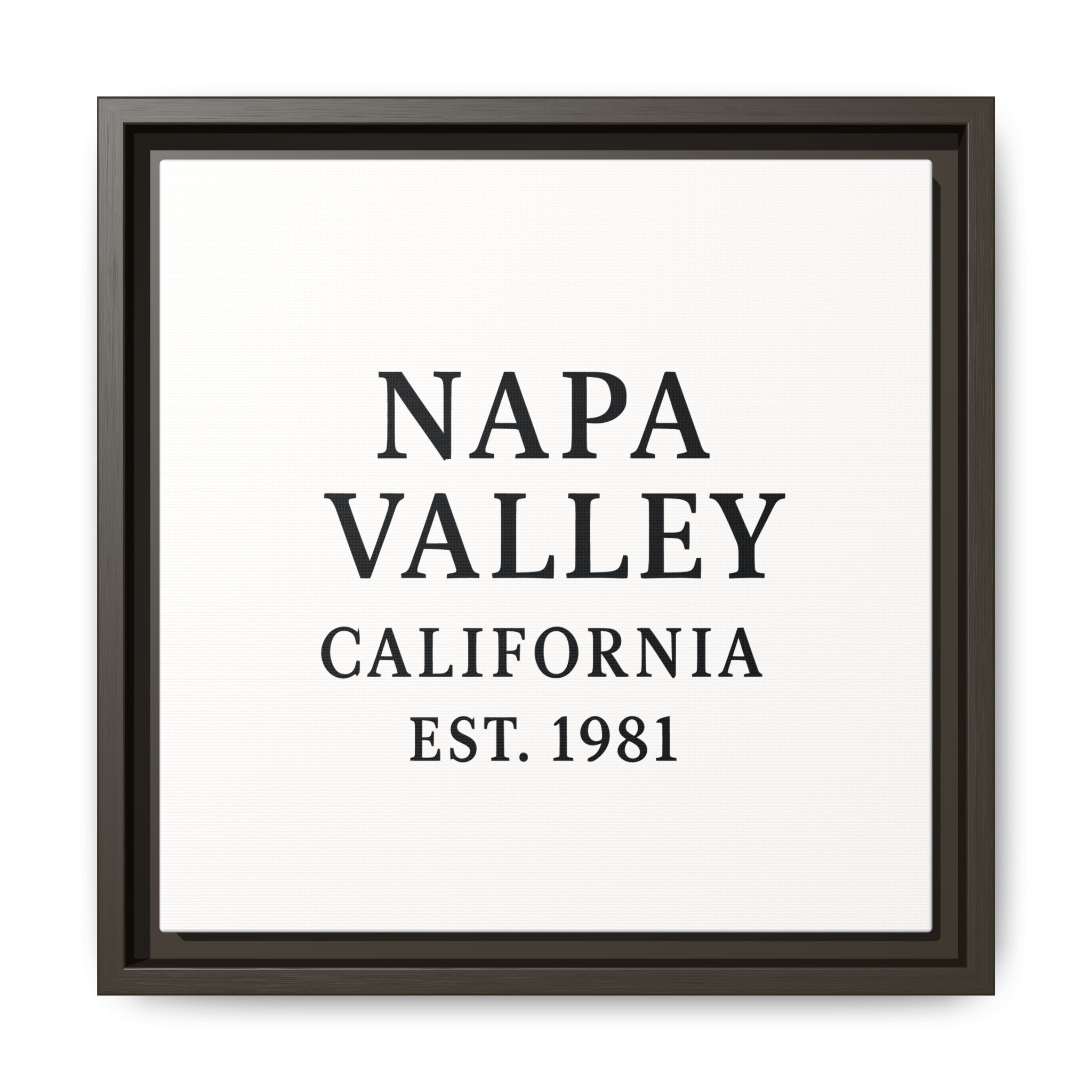 Napa Valley California Wine Region Typography Canvas Print for Kitchen, Bar, or Tasting Room Wall Decor - Image 65