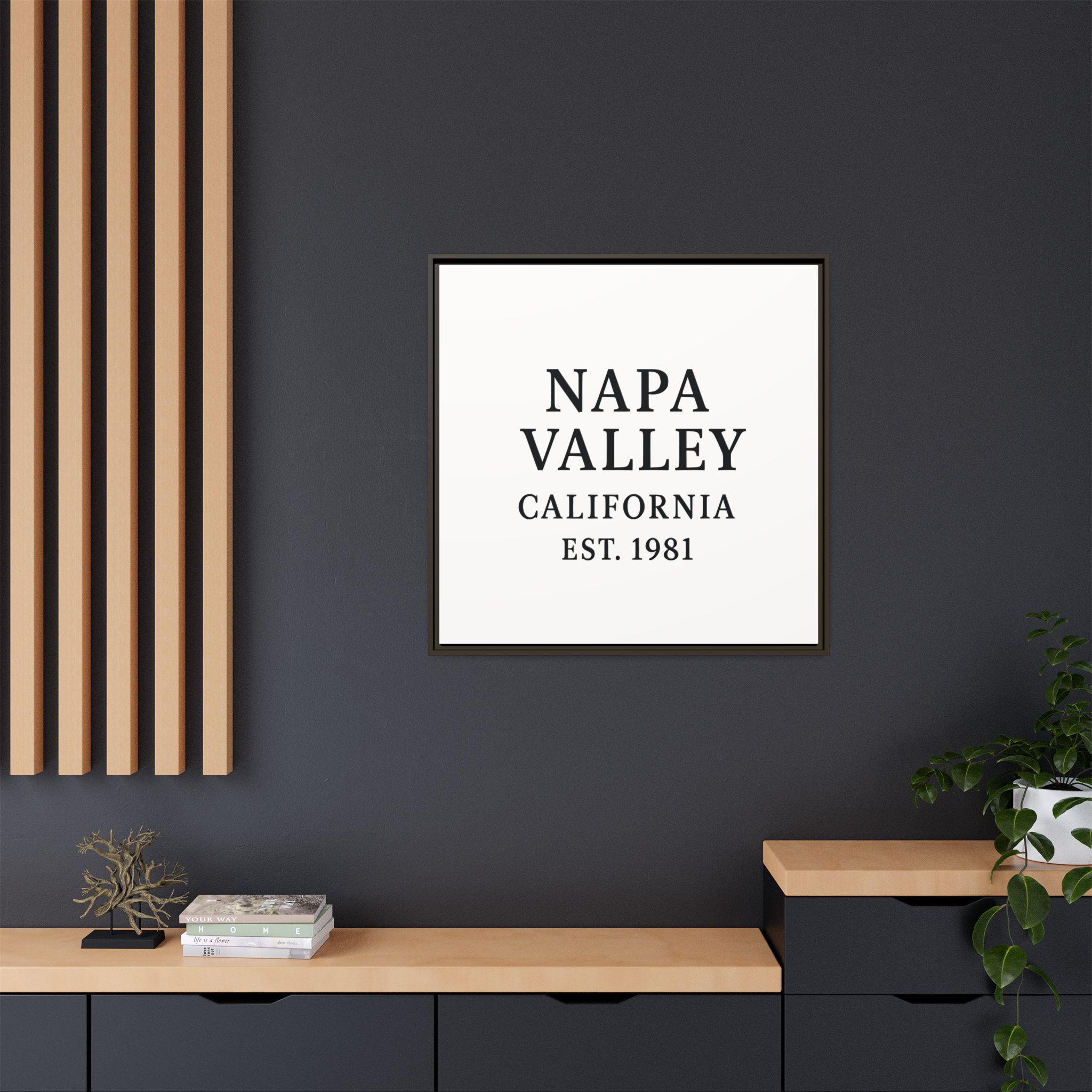 Napa Valley California Wine Region Typography Canvas Print for Kitchen, Bar, or Tasting Room Wall Decor - Image 32