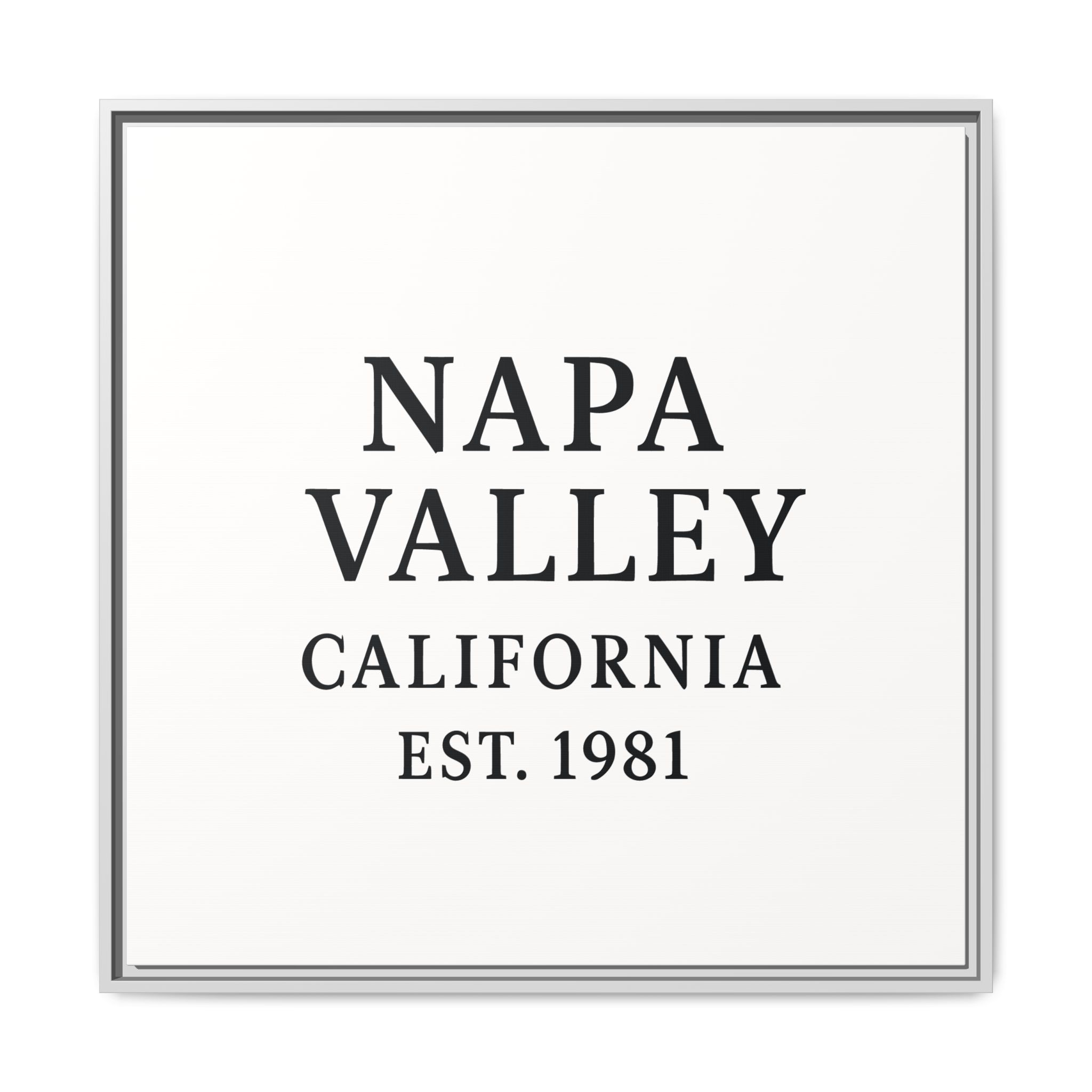 Napa Valley California Wine Region Typography Canvas Print for Kitchen, Bar, or Tasting Room Wall Decor - Image 105