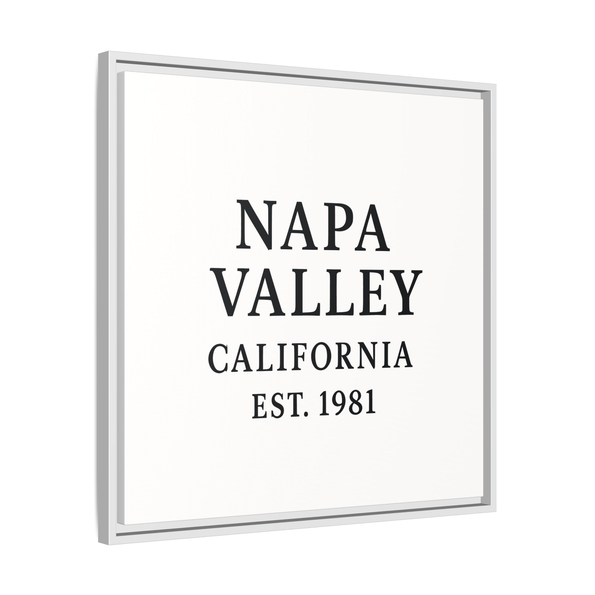 Napa Valley California Wine Region Typography Canvas Print for Kitchen, Bar, or Tasting Room Wall Decor - Image 26