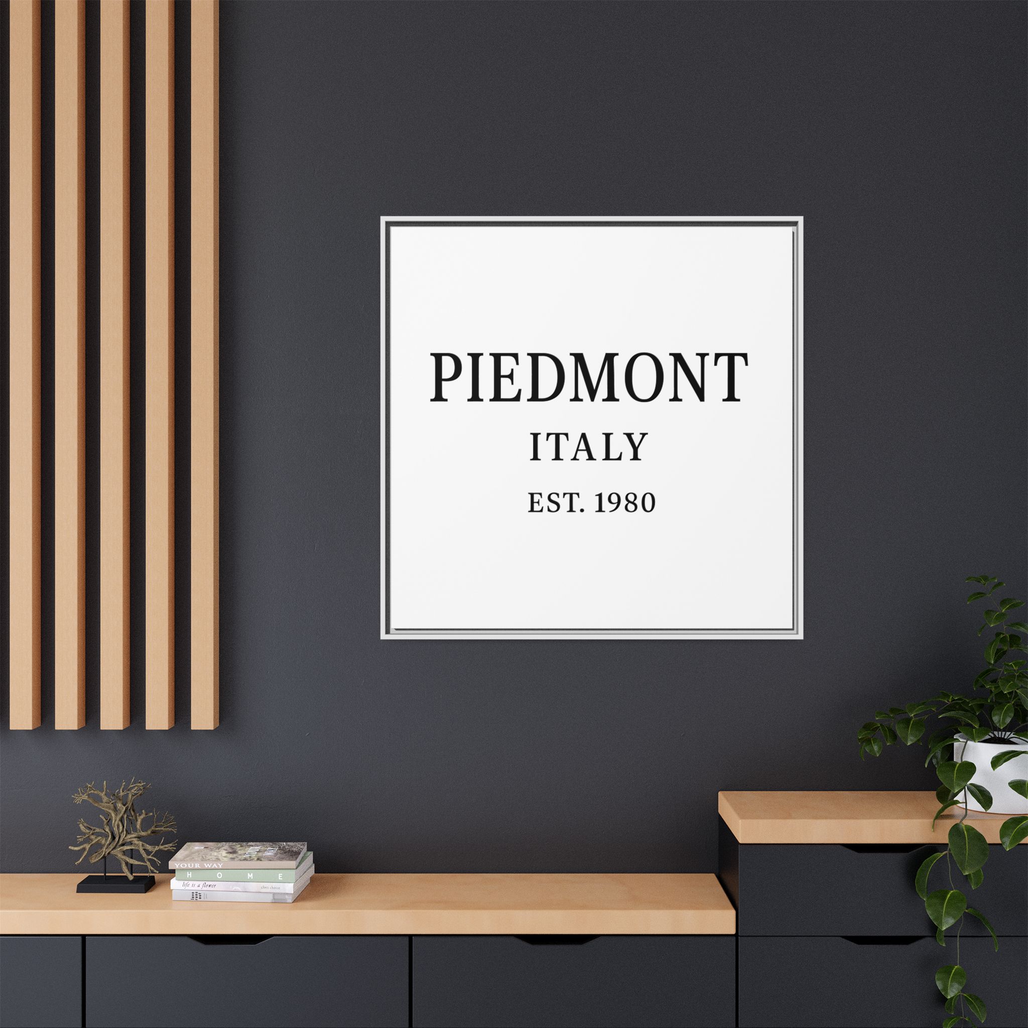 Piedmont Italy Wine Region Typography Print - Image 120