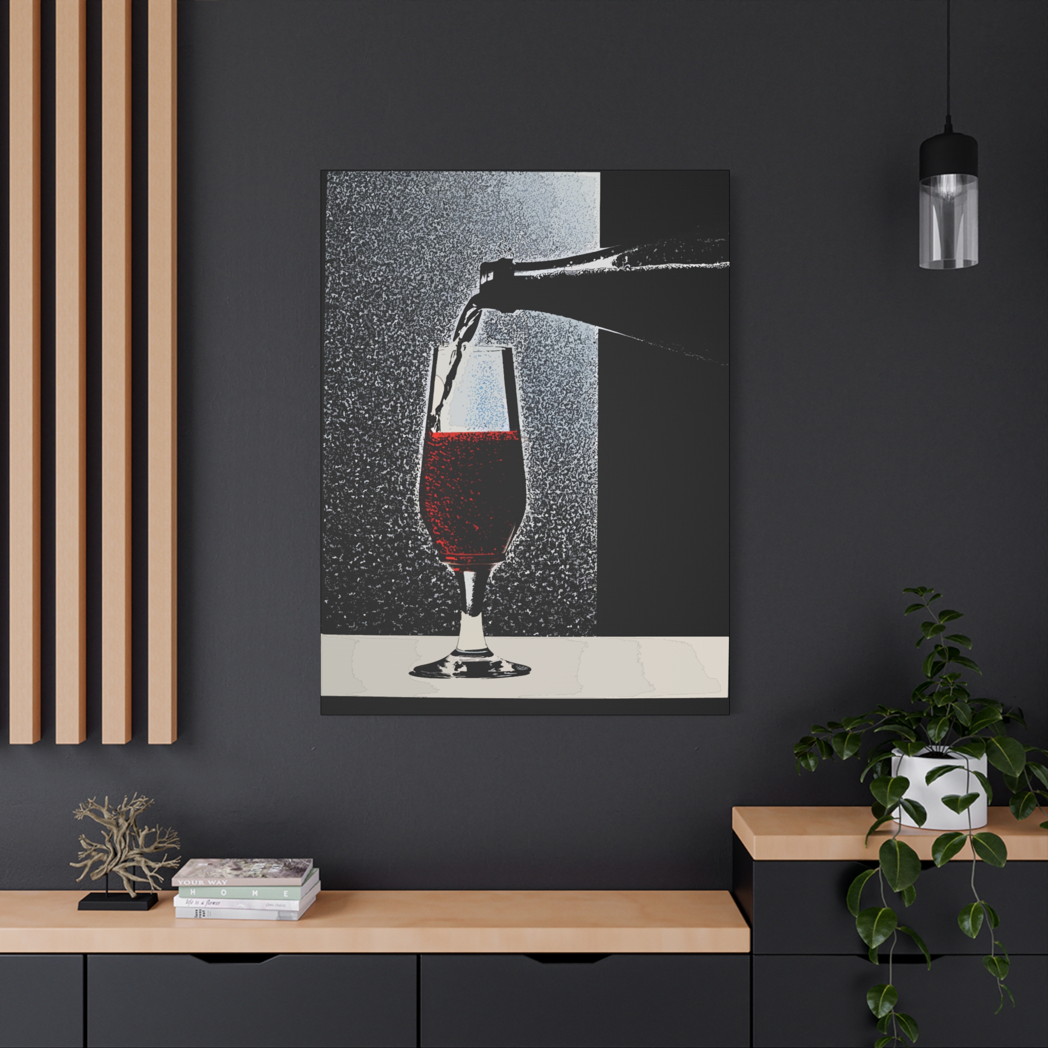 Vintage Champagne Art Print - Matte Canvas Wall Decor - Image 12