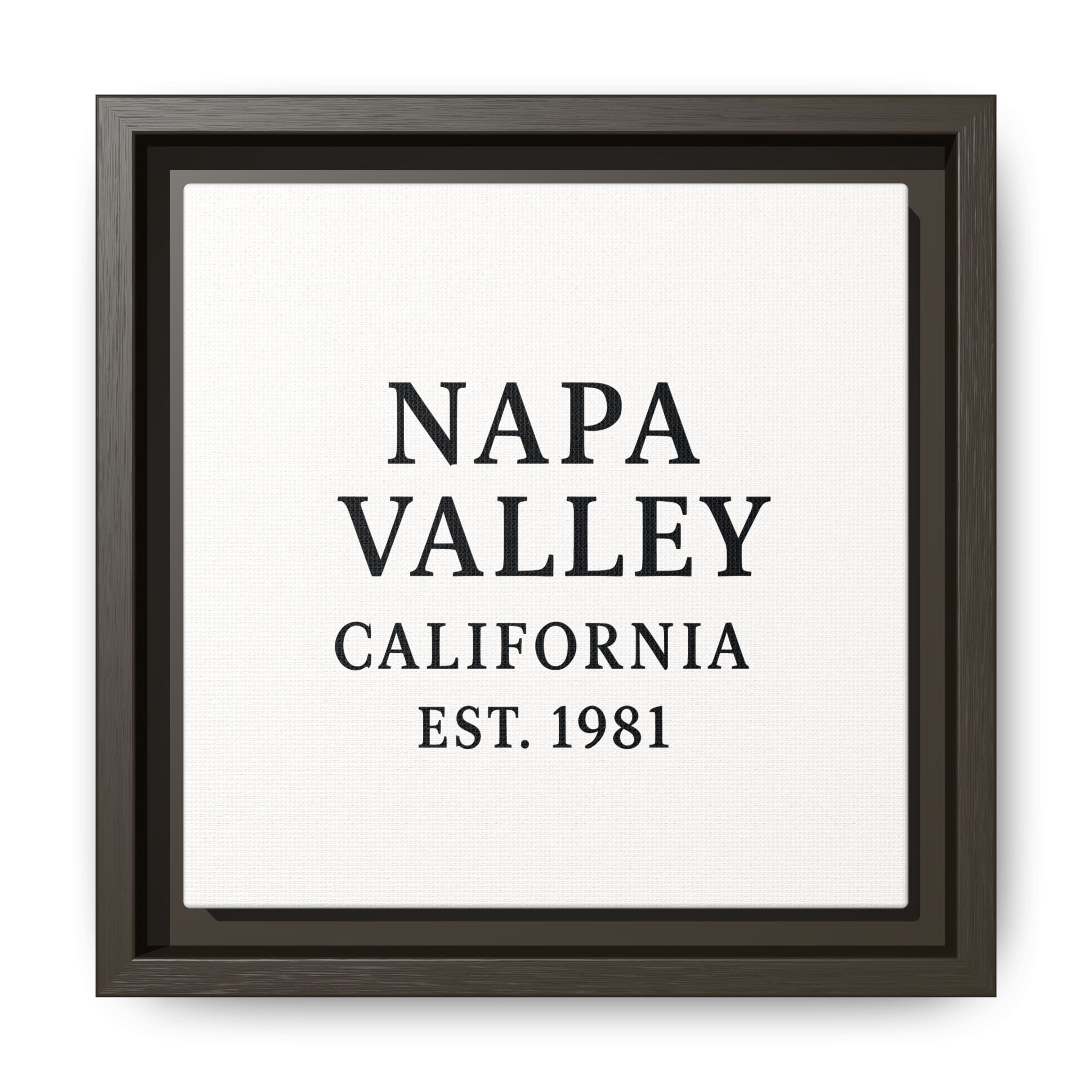 Napa Valley California Wine Region Typography Canvas Print for Kitchen, Bar, or Tasting Room Wall Decor - Image 125