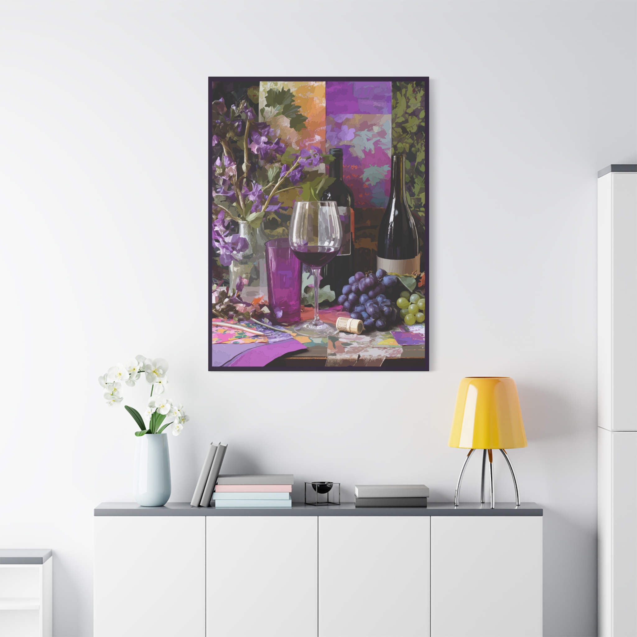 Vibrant Wine-Themed Canvas Art – Perfect for Home Decor - Image 11