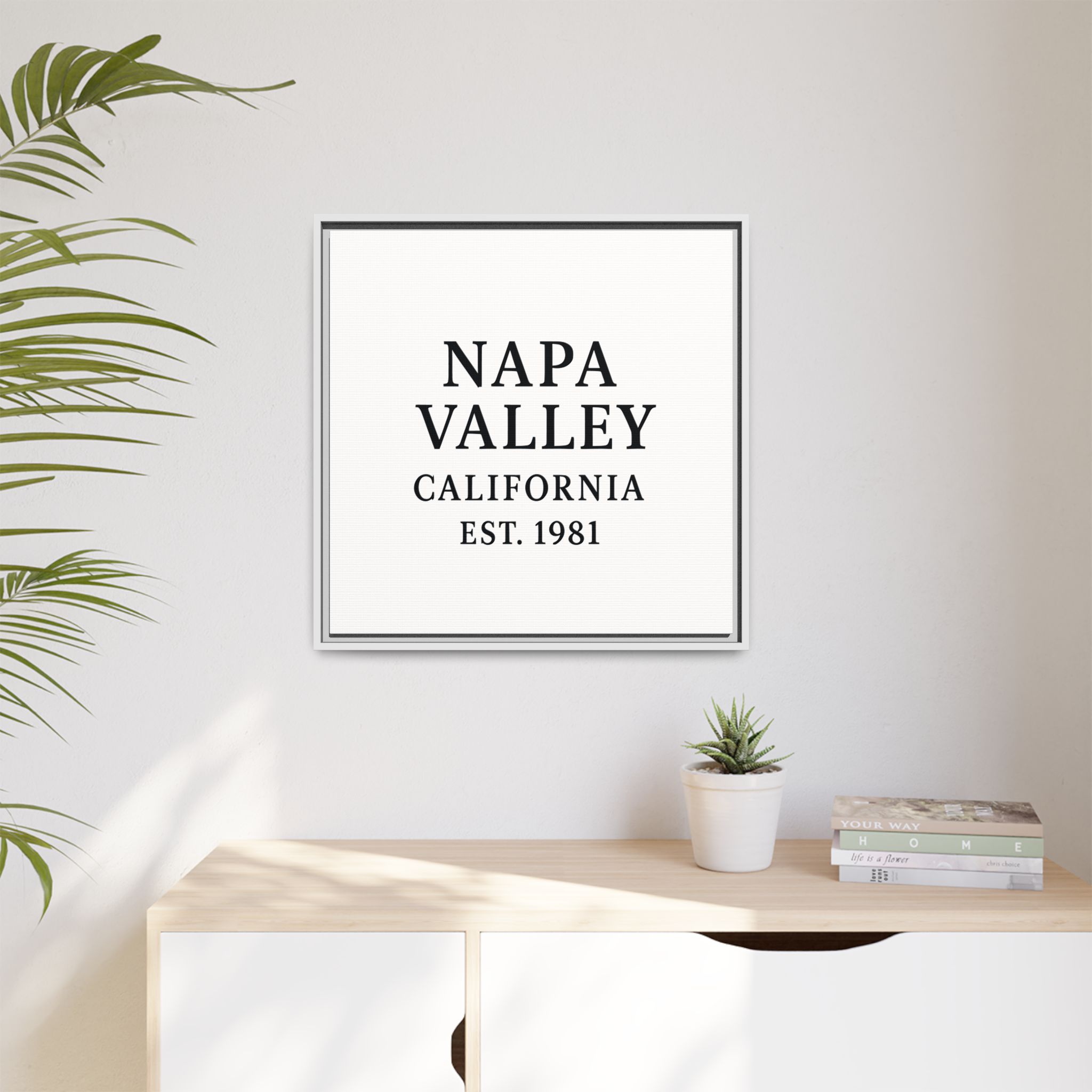 Napa Valley California Wine Region Typography Canvas Print for Kitchen, Bar, or Tasting Room Wall Decor - Image 27