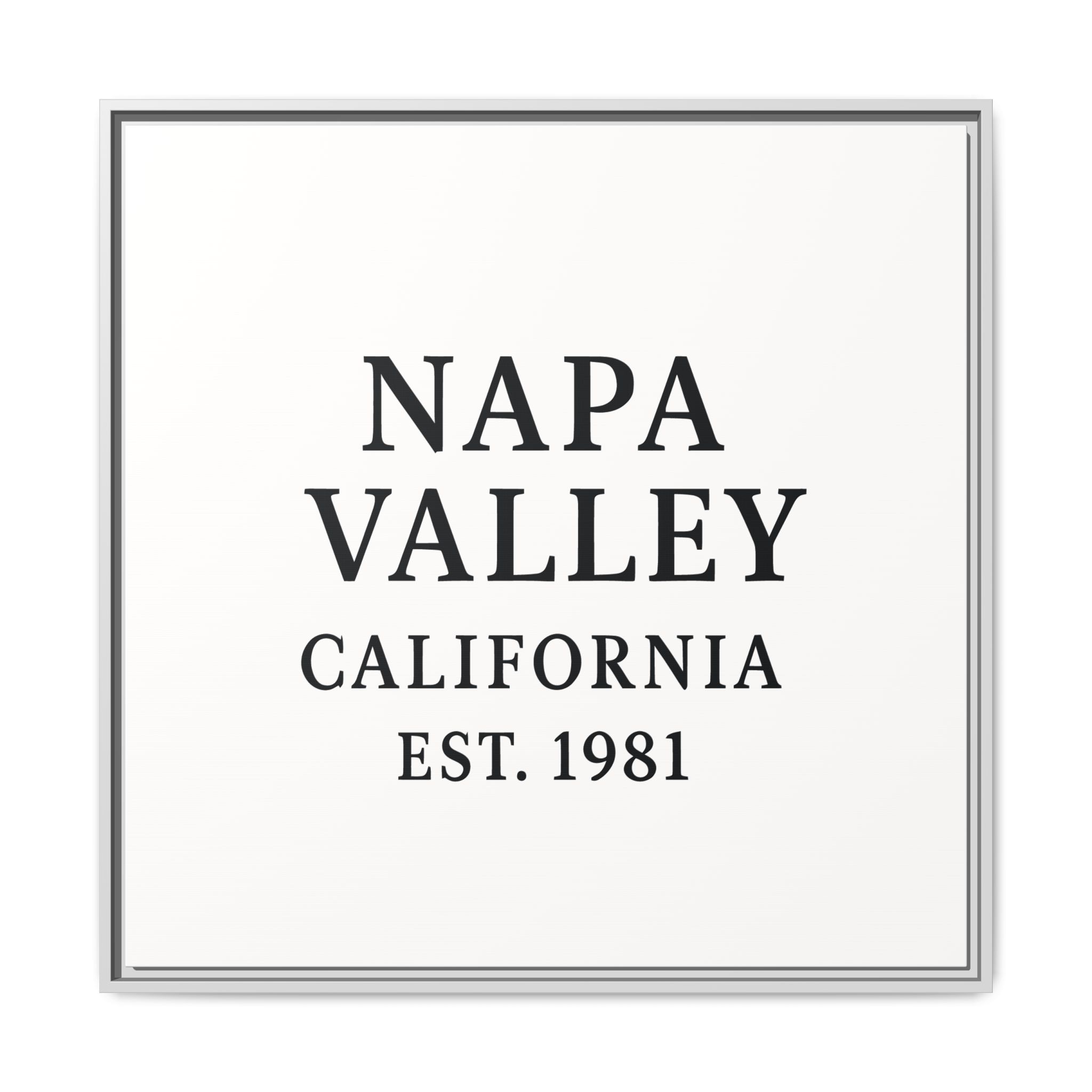 Napa Valley California Wine Region Typography Canvas Print for Kitchen, Bar, or Tasting Room Wall Decor - Image 33