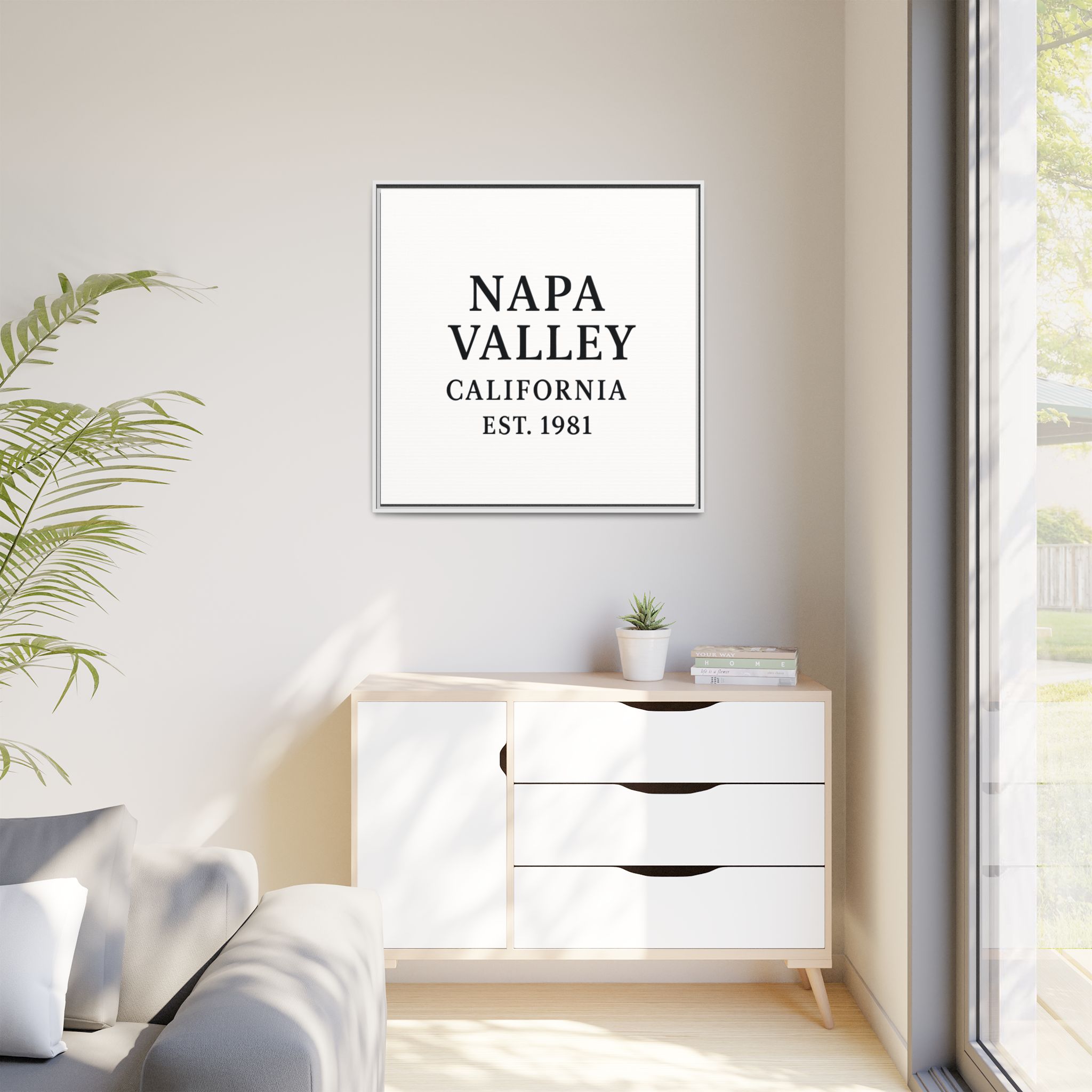 Napa Valley California Wine Region Typography Canvas Print for Kitchen, Bar, or Tasting Room Wall Decor - Image 119