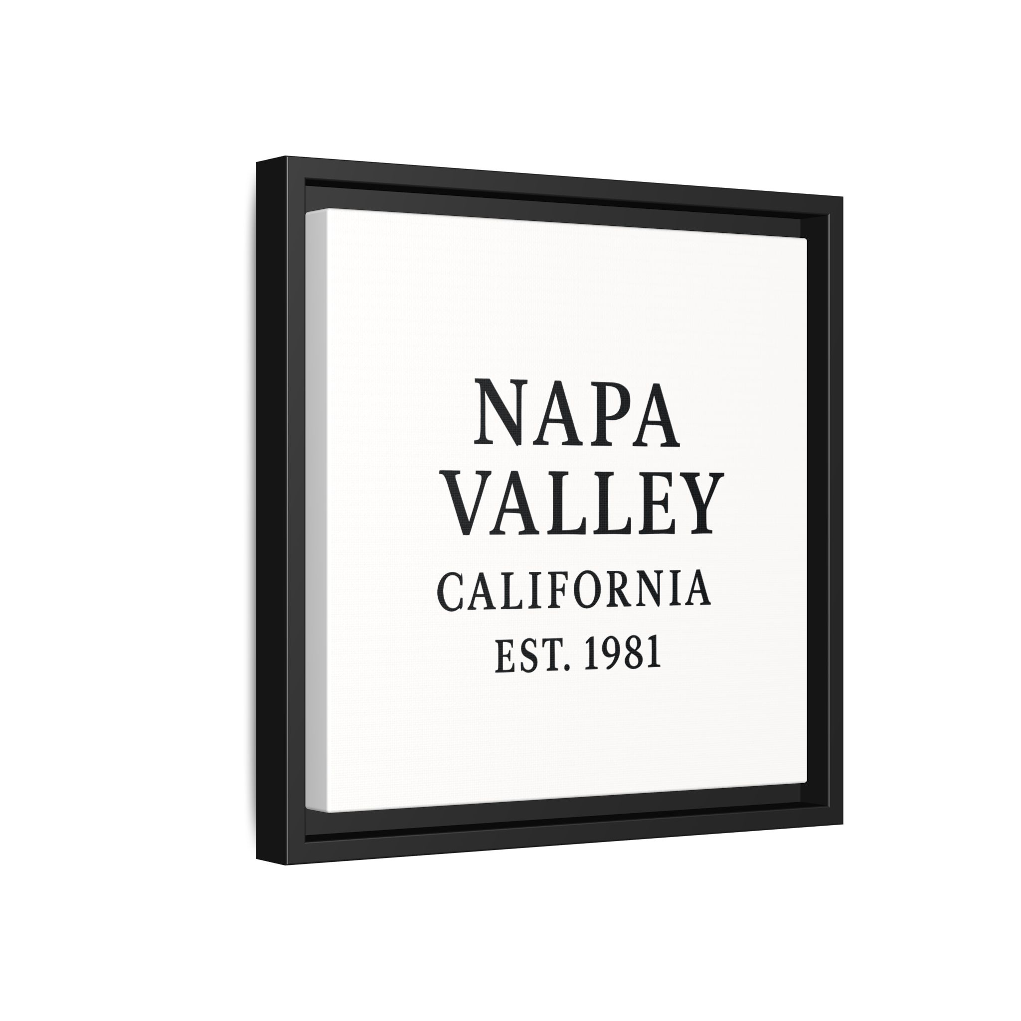 Napa Valley California Wine Region Typography Canvas Print for Kitchen, Bar, or Tasting Room Wall Decor - Image 62
