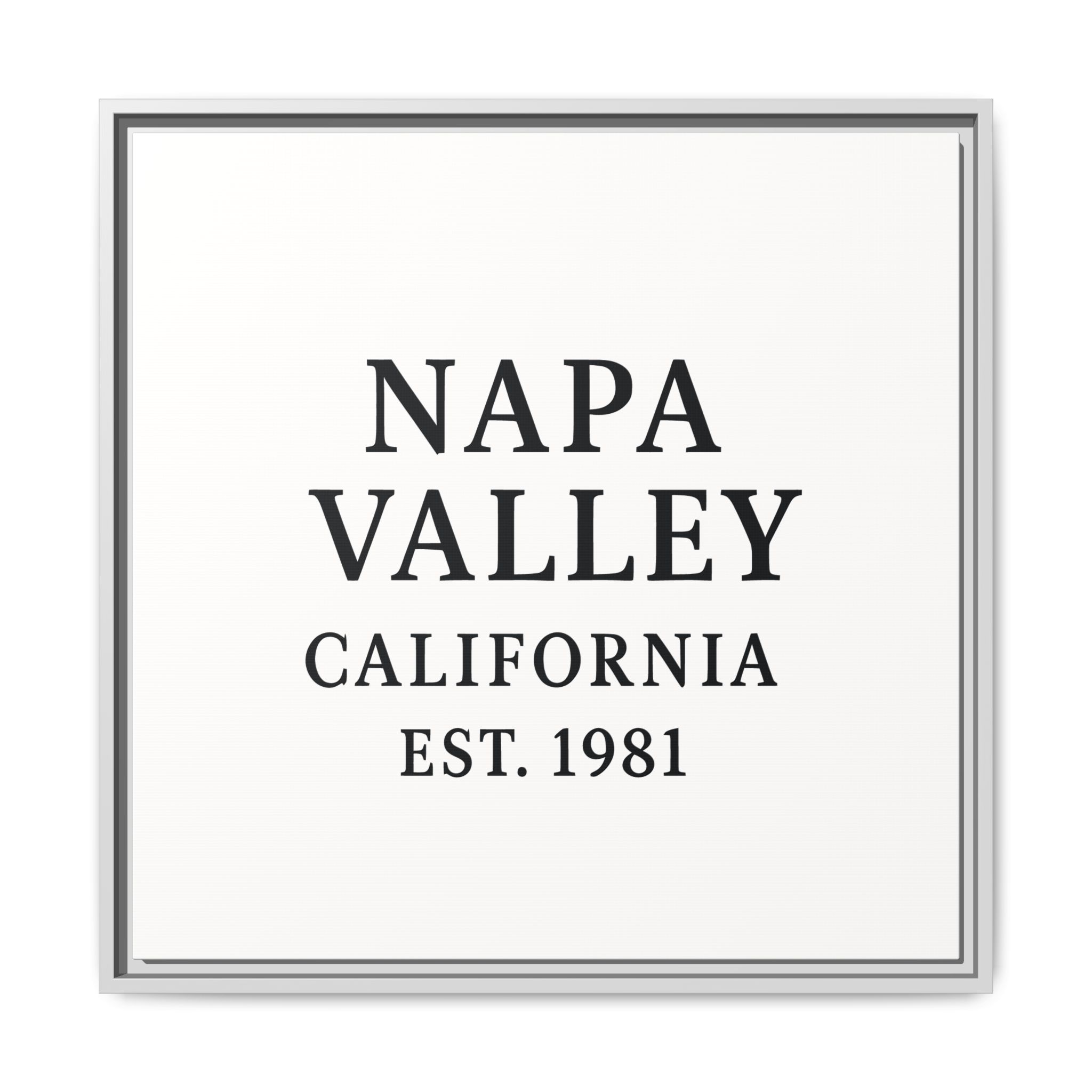Napa Valley California Wine Region Typography Canvas Print for Kitchen, Bar, or Tasting Room Wall Decor - Image 25