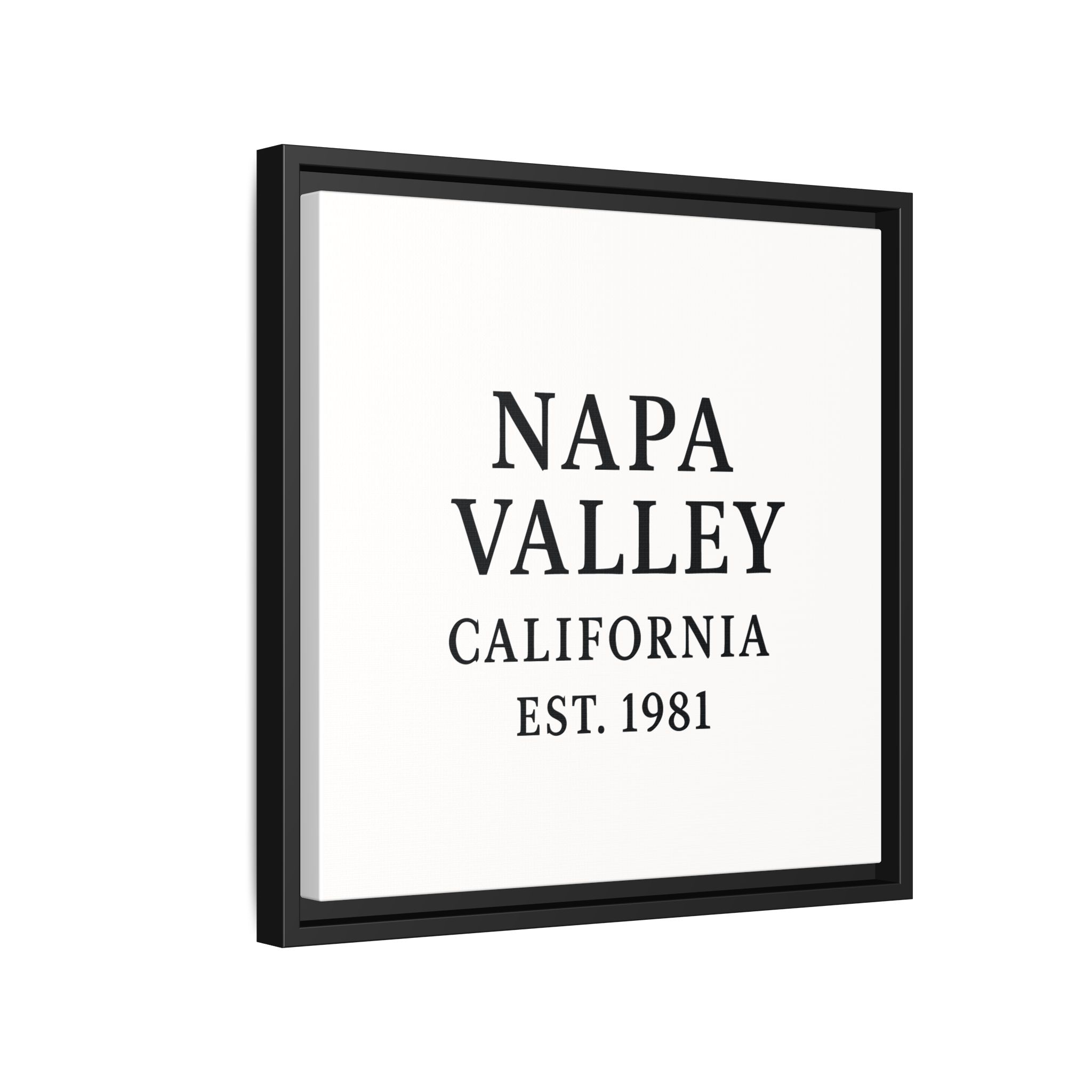 Napa Valley California Wine Region Typography Canvas Print for Kitchen, Bar, or Tasting Room Wall Decor - Image 74