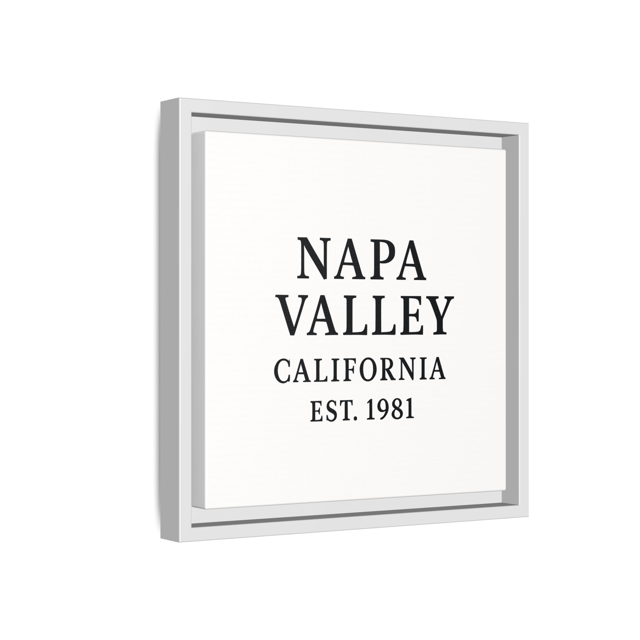 Napa Valley California Wine Region Typography Canvas Print for Kitchen, Bar, or Tasting Room Wall Decor - Image 70