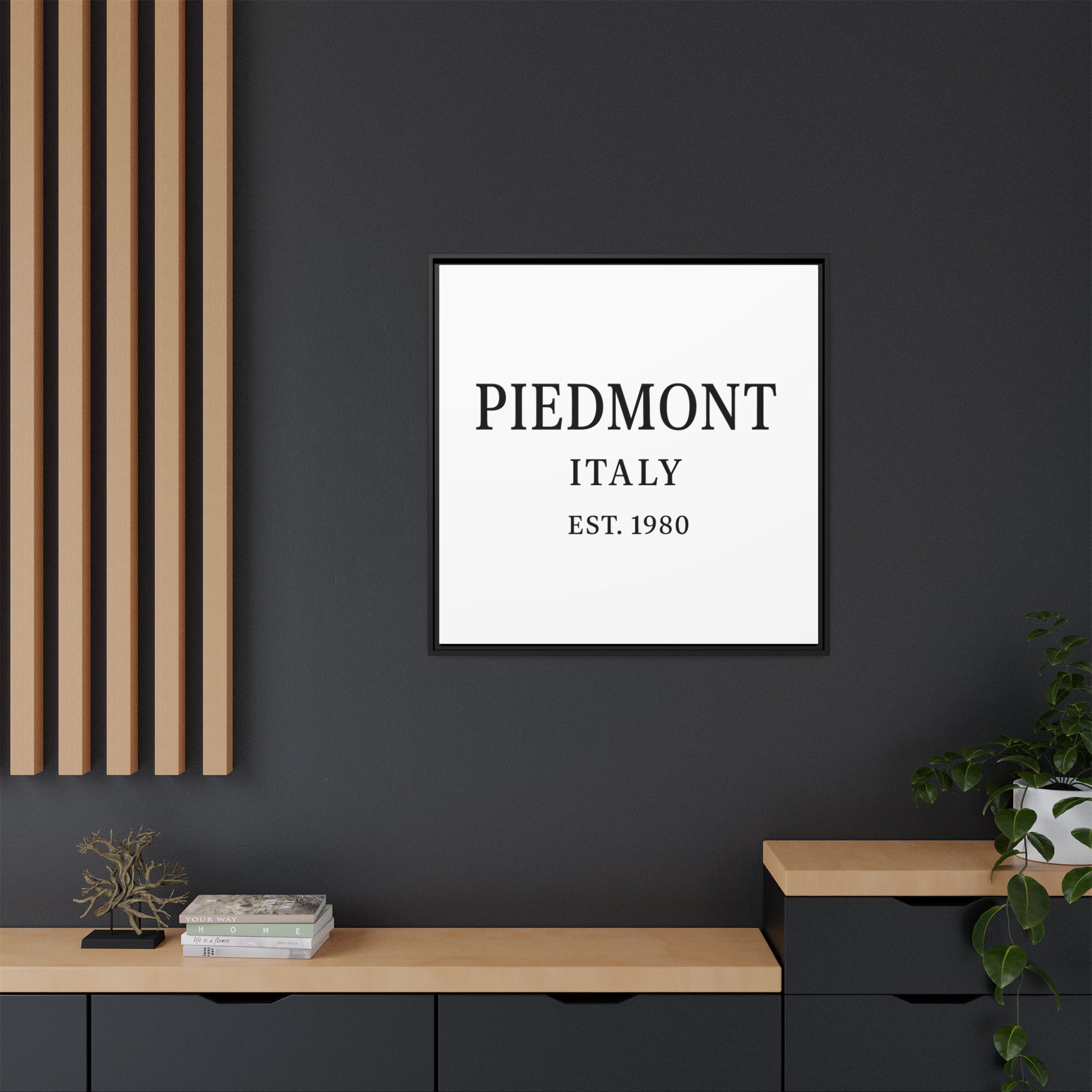 Piedmont Italy Wine Region Typography Print - Image 12