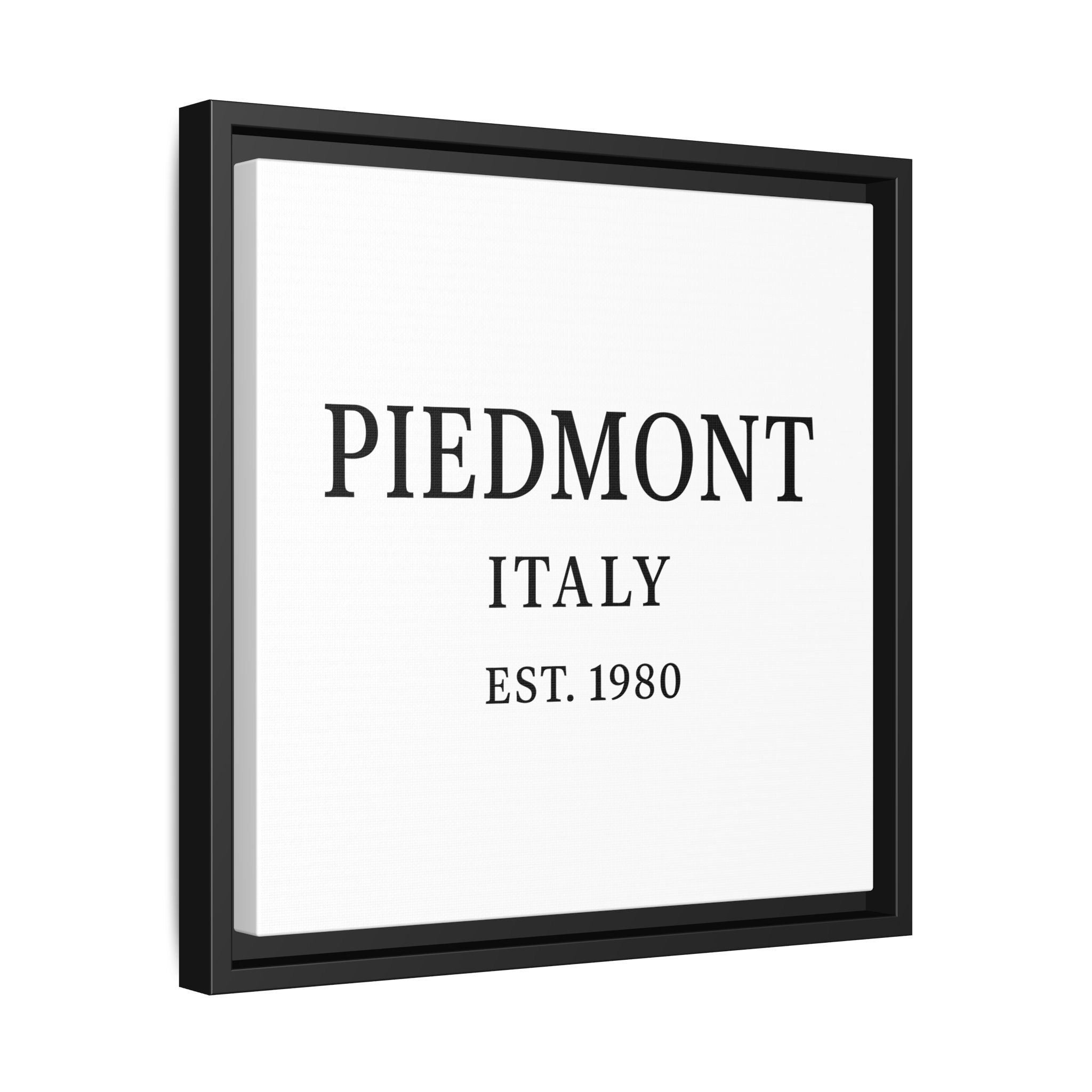 Piedmont Italy Wine Region Typography Print - Image 2