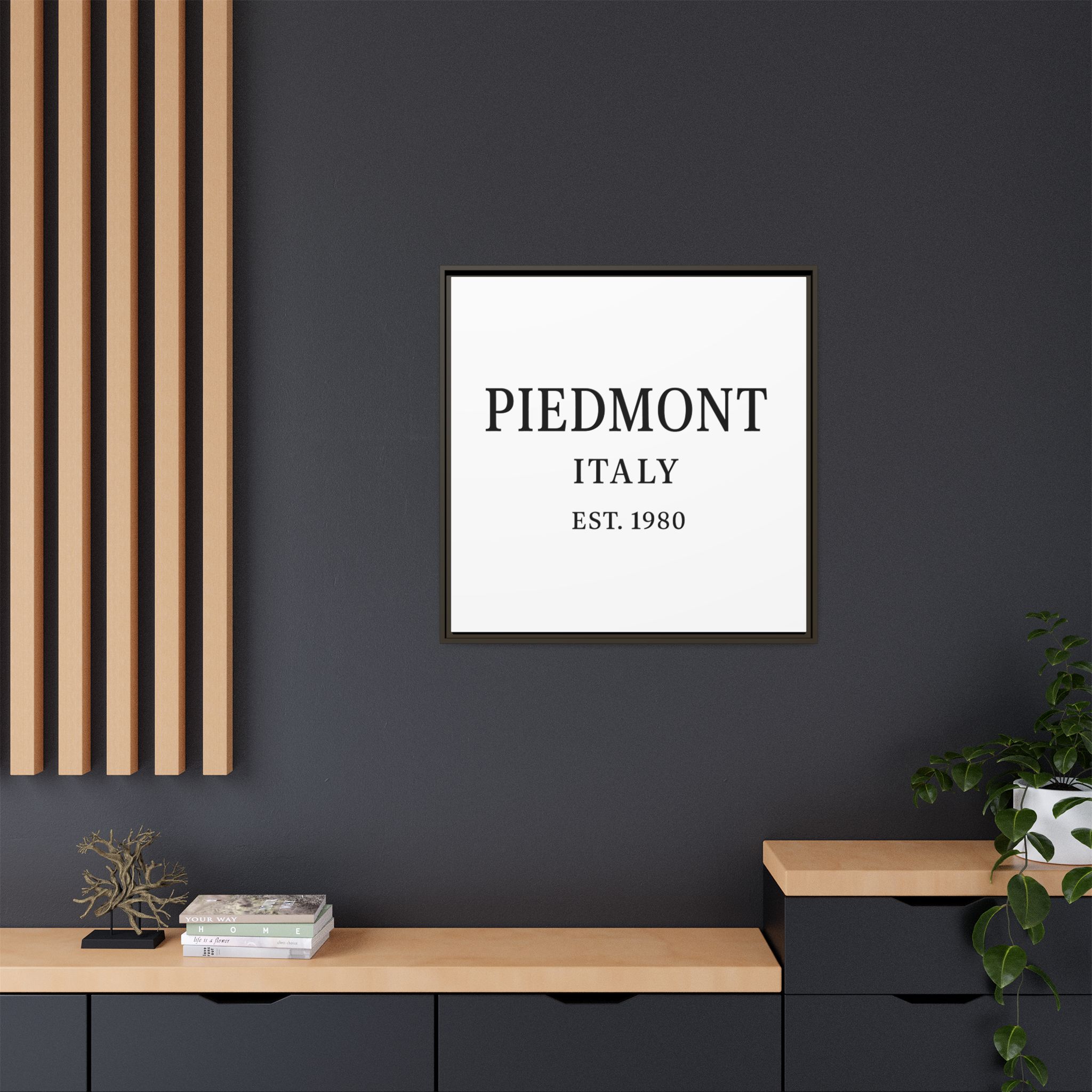 Piedmont Italy Wine Region Typography Print - Image 104