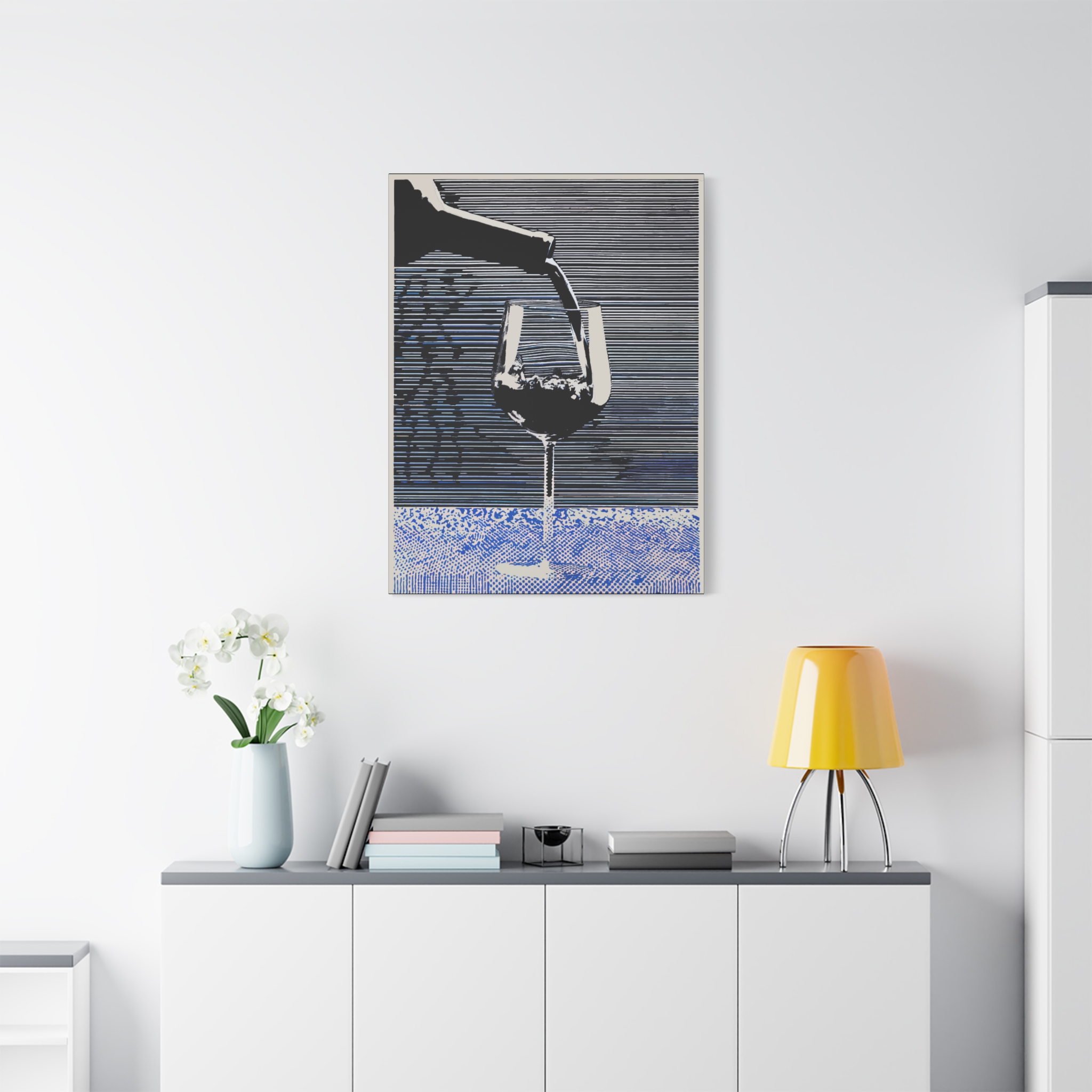 Elegant Wine Canvas Art - Modern Wall Decor - Image 7