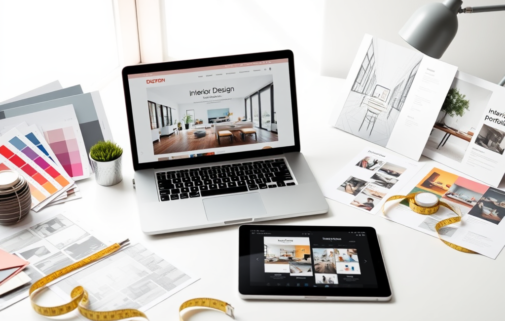 Tips for finding interior design jobs in 2025 with a strong portfolio showcase.