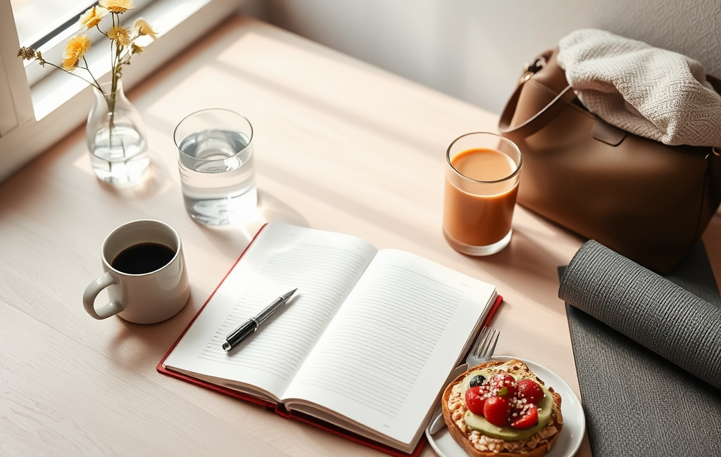 Successful woman enjoying a quiet morning moment with a cup of coffee