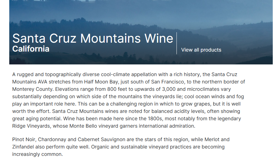 Rhys Santa Cruz Mountains Pinot Noir 2019