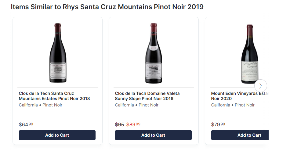 Rhys Santa Cruz Mountains Pinot Noir 2019
