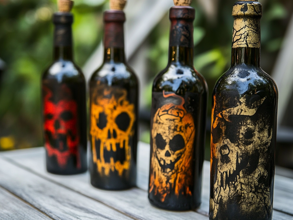 Spooky Halloween Potion Bottles