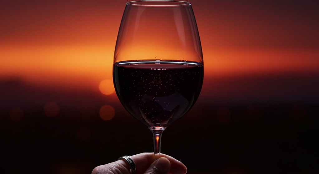 Blueberry Wine sunset