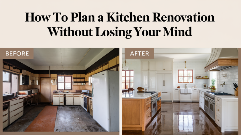 How to Plan a Kitchen Renovation Without Losing Your Mind Wineful Living