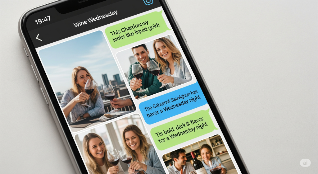 FaceTime or Zoom Tastings: Virtual Wine Wednesday Social