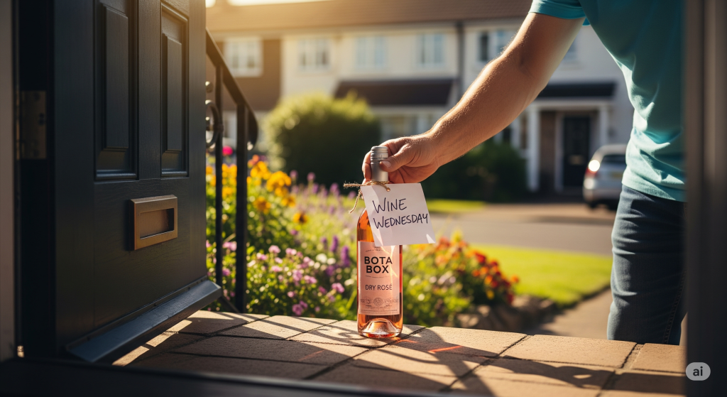 Shared Bottle Drop-Off: Wine Wednesday Without the Gathering