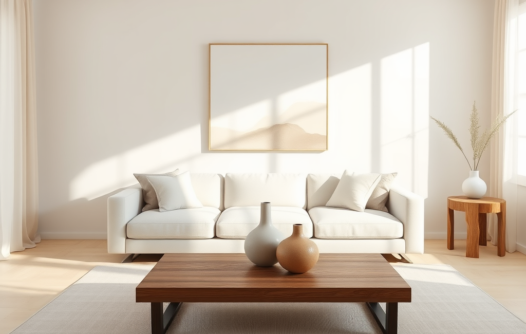 Minimalist home decor ideas for a calm and organized lifestyle in 2025.