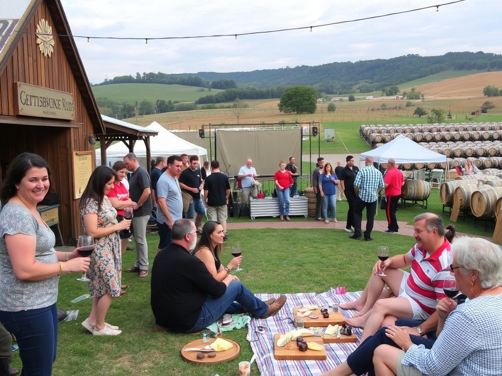 21 years of wine, music at Gettysburg Wine And Music Festival