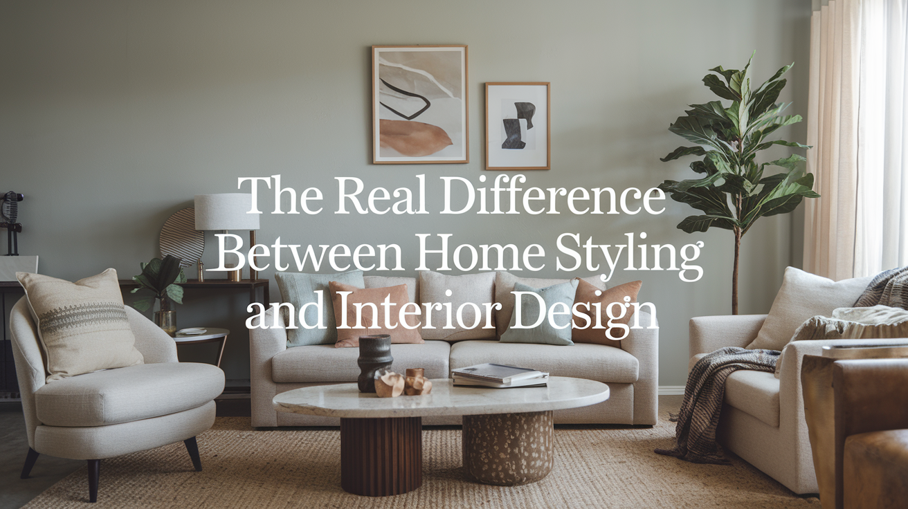 The Real Difference Between Home Styling and Interior Design Wineful Living