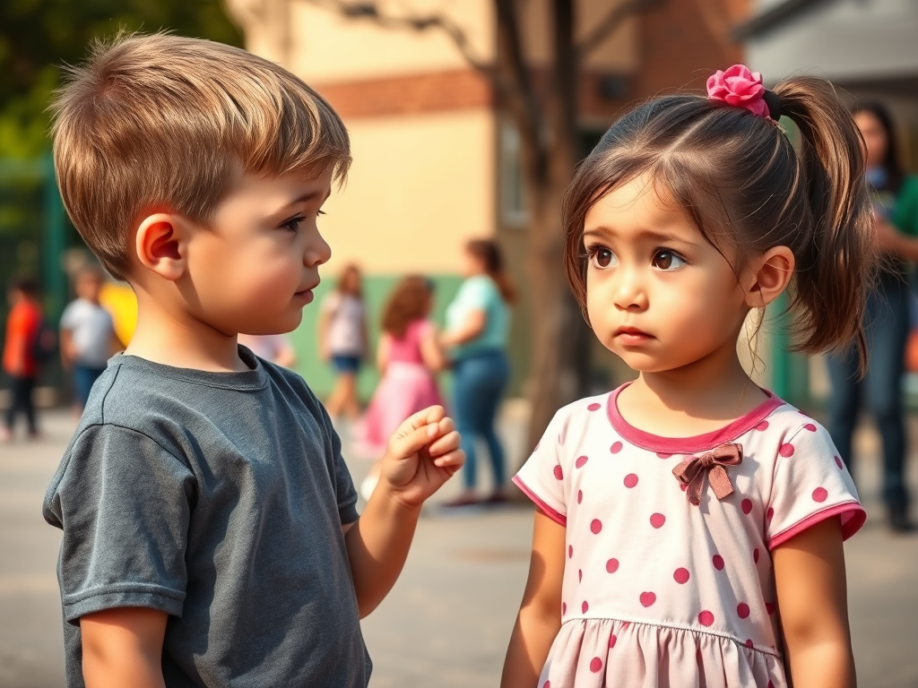 Confusing signals: a bad boy's attention can be hard to decipher.