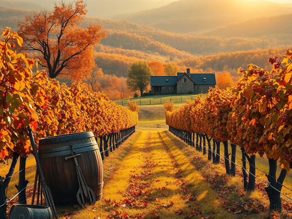 Finger Lakes vineyard landscape with rolling hills and lush greenery for wine production.