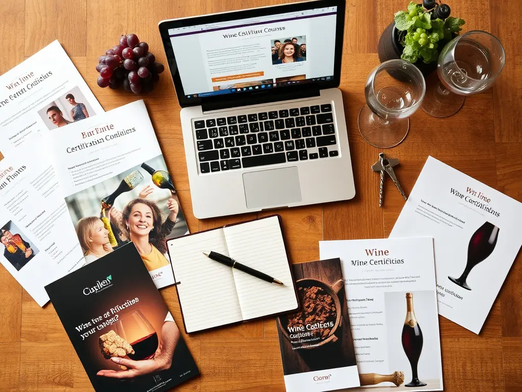 Wine judge certification programs for evaluating wines with authority.