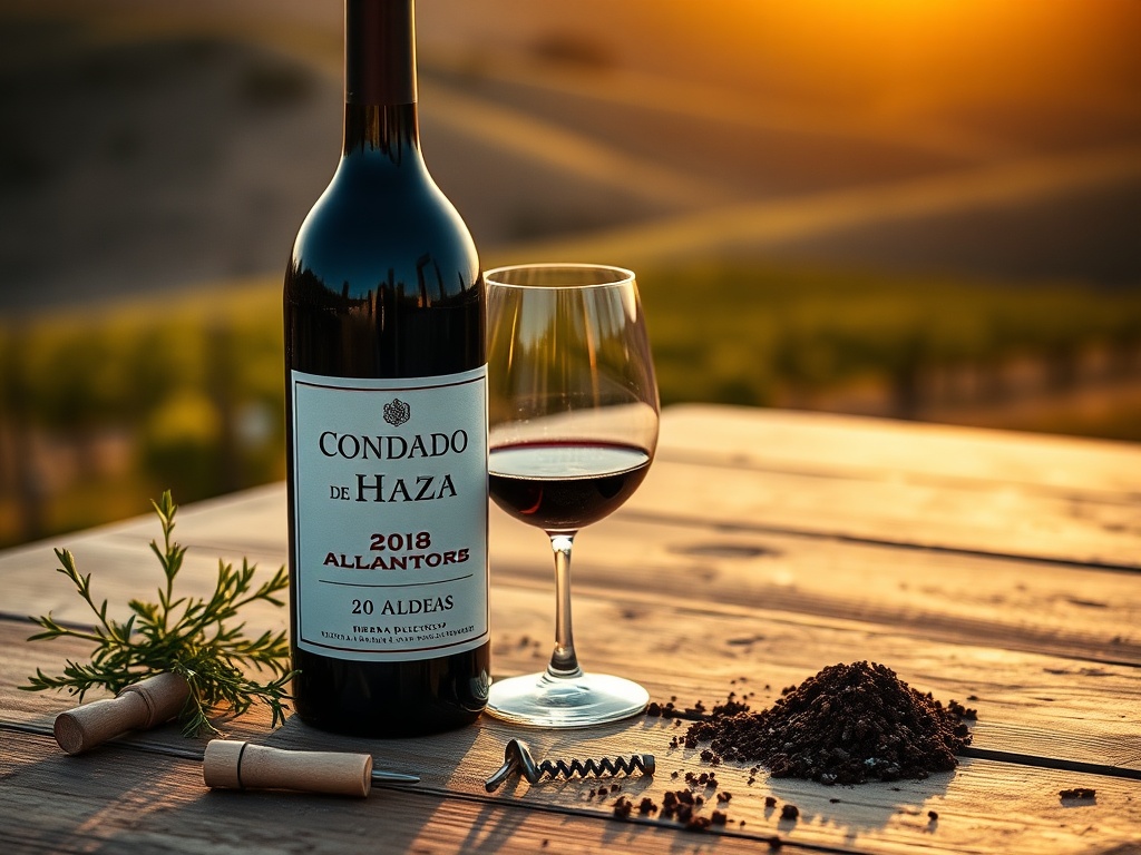 Condado de Haza 20 Aldeas 2018 paired with fine dining experiences.