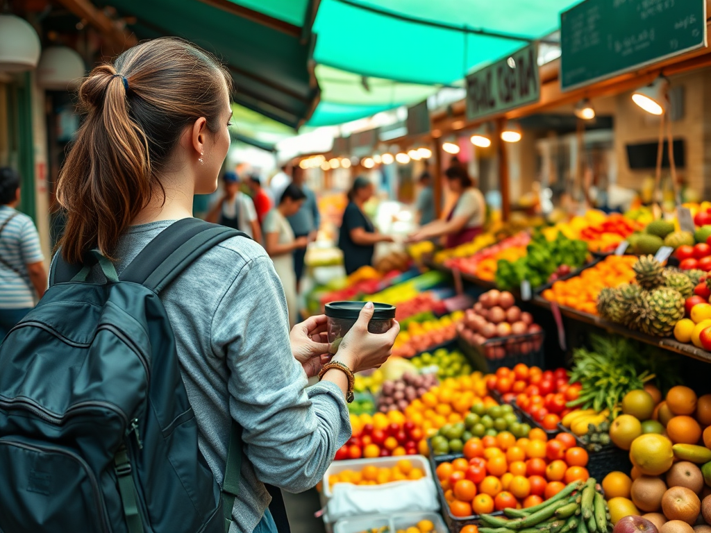 Person communicating with hotel staff about dietary needs