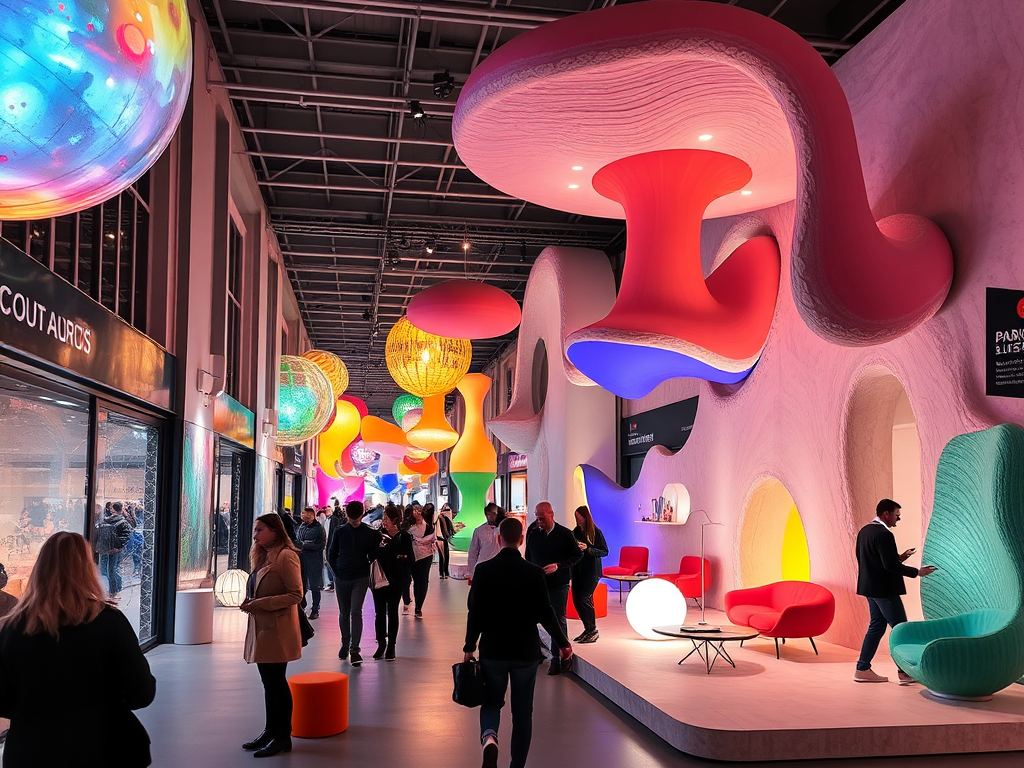 Street artists collaborate on large mural celebrating creativity across Paris neighborhoods